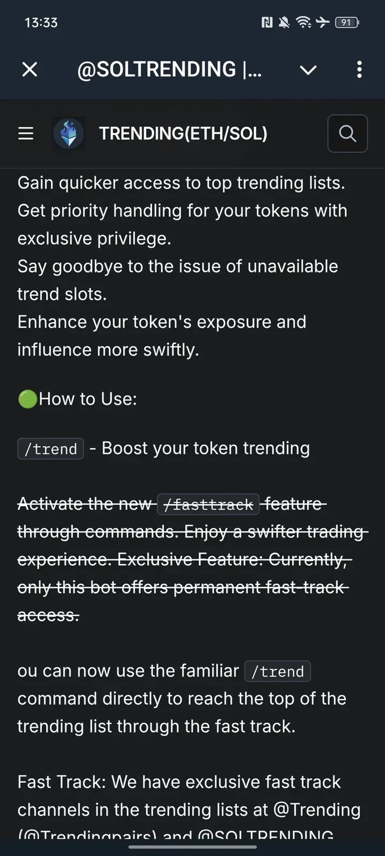 @SOLTRENDING | Official в Telegram — скриншот 3