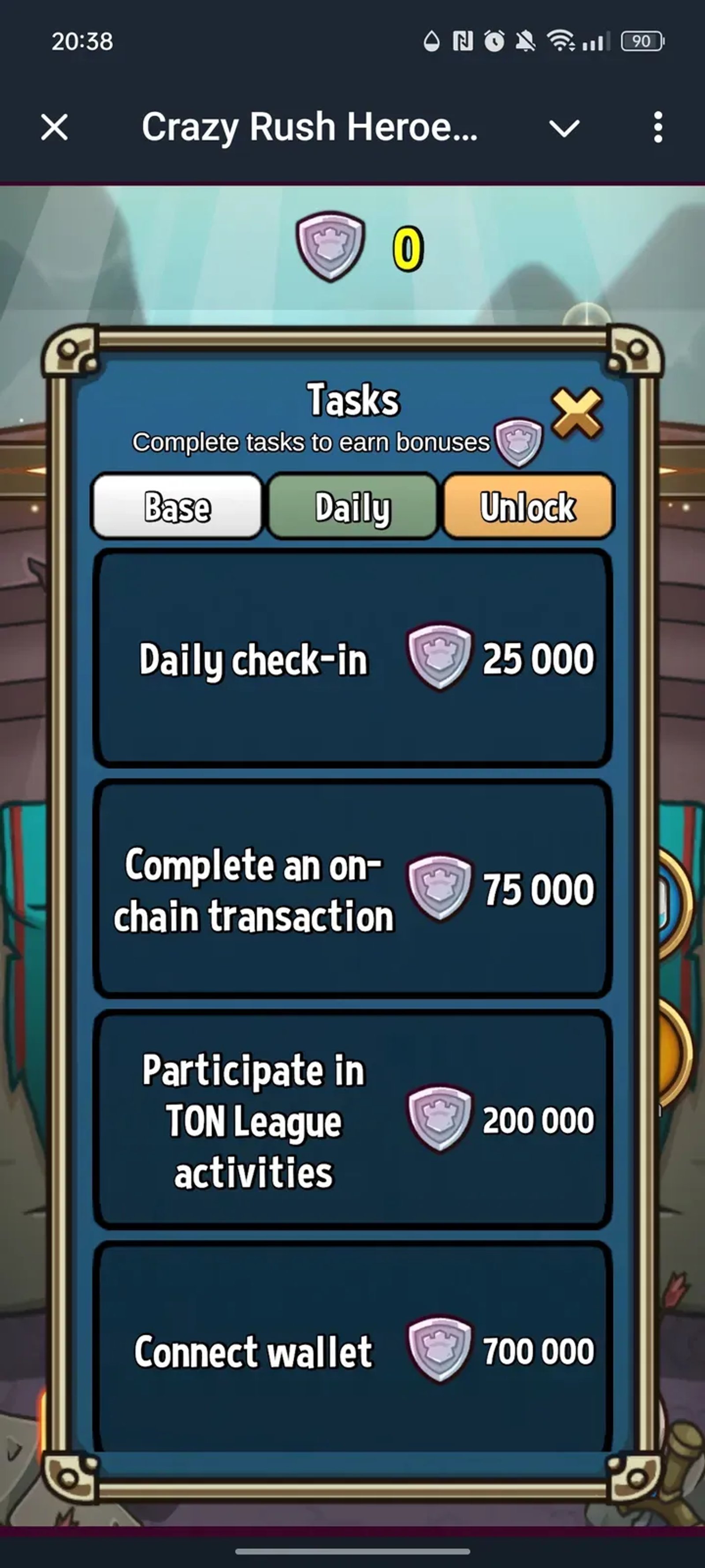 CrazyRushHeroesAlpha в Телеграм — скриншот 3