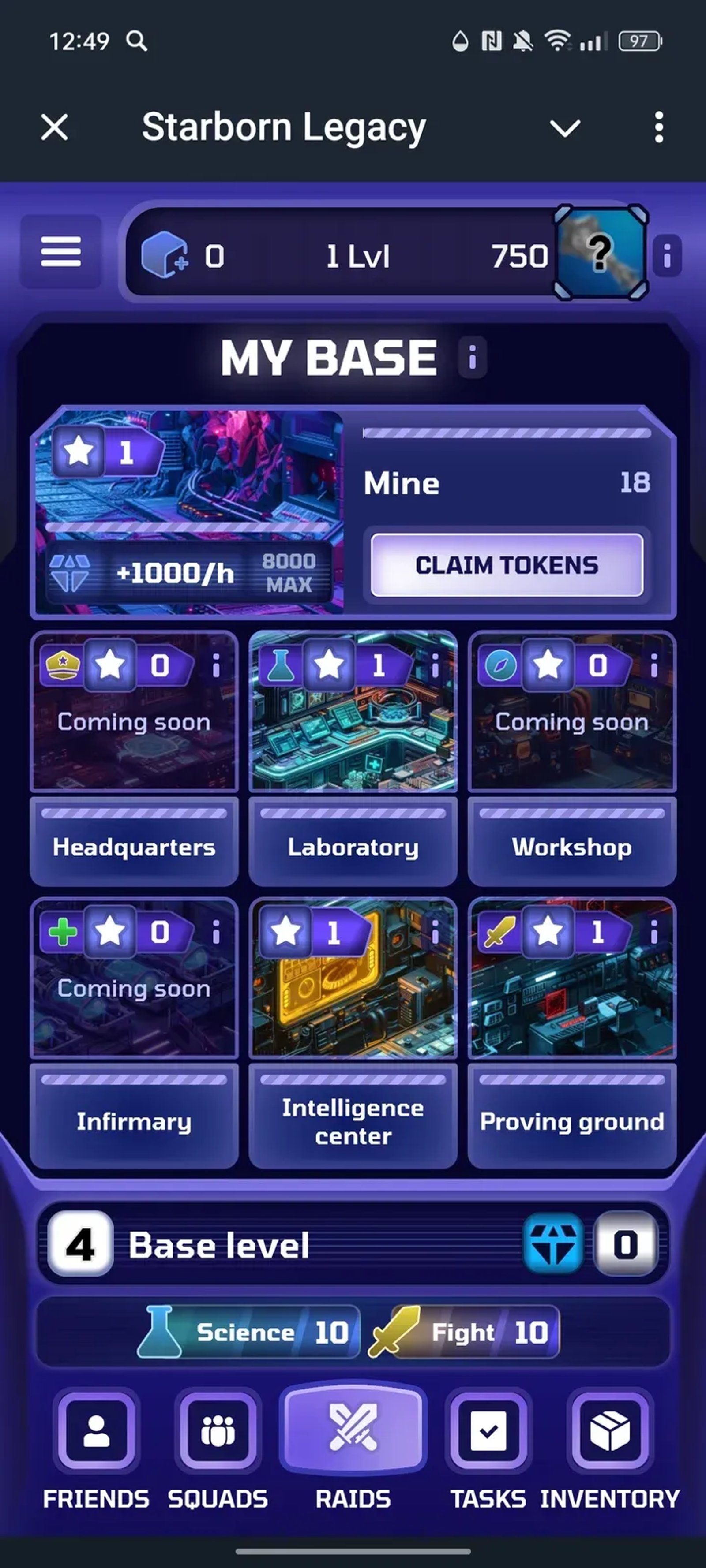 Starborn Legacy Telegram Screenshot 1