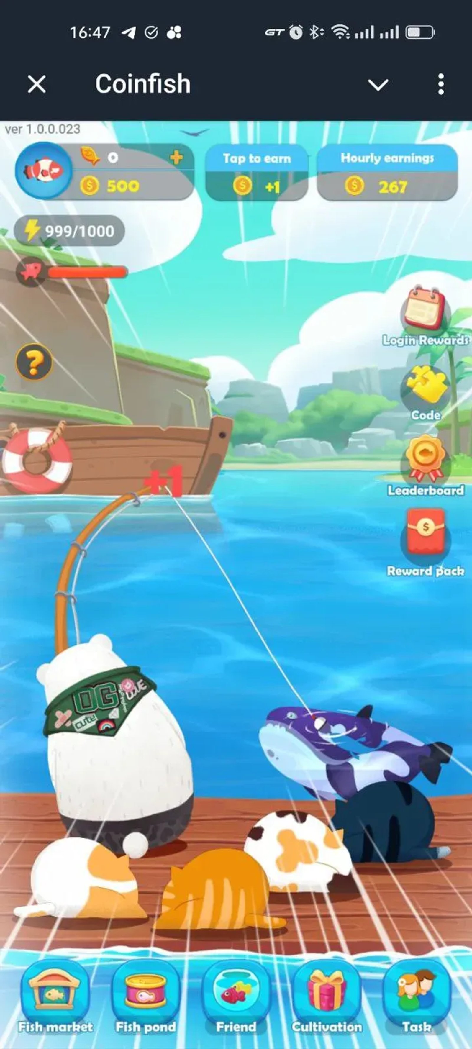 Coinfish Telegram Screenshot 5