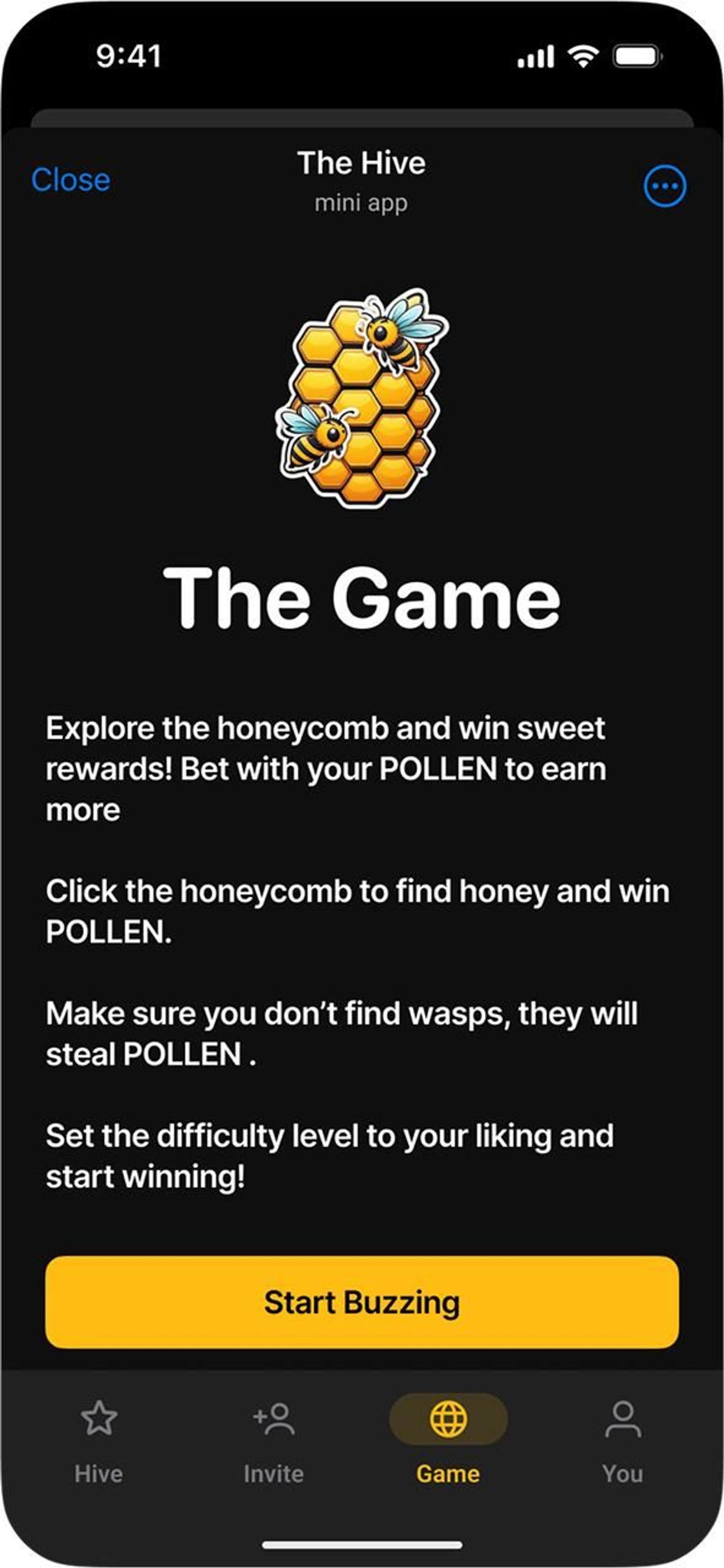 The Hive Telegram Screenshot 3