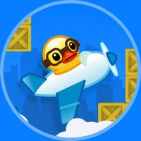 Flappy Duck Logo Telegram