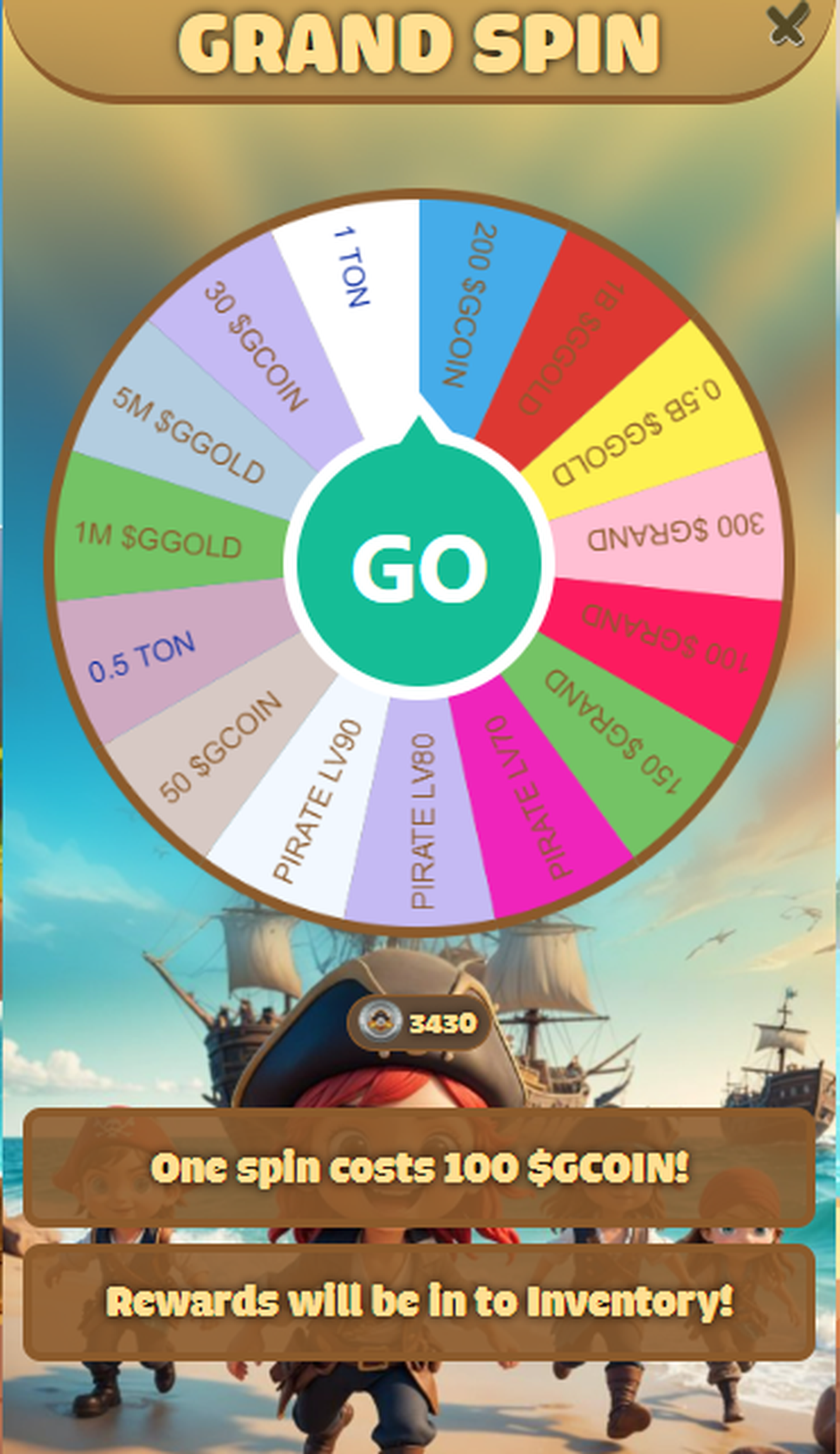 Grand Journey в Телеграм — скриншот 4