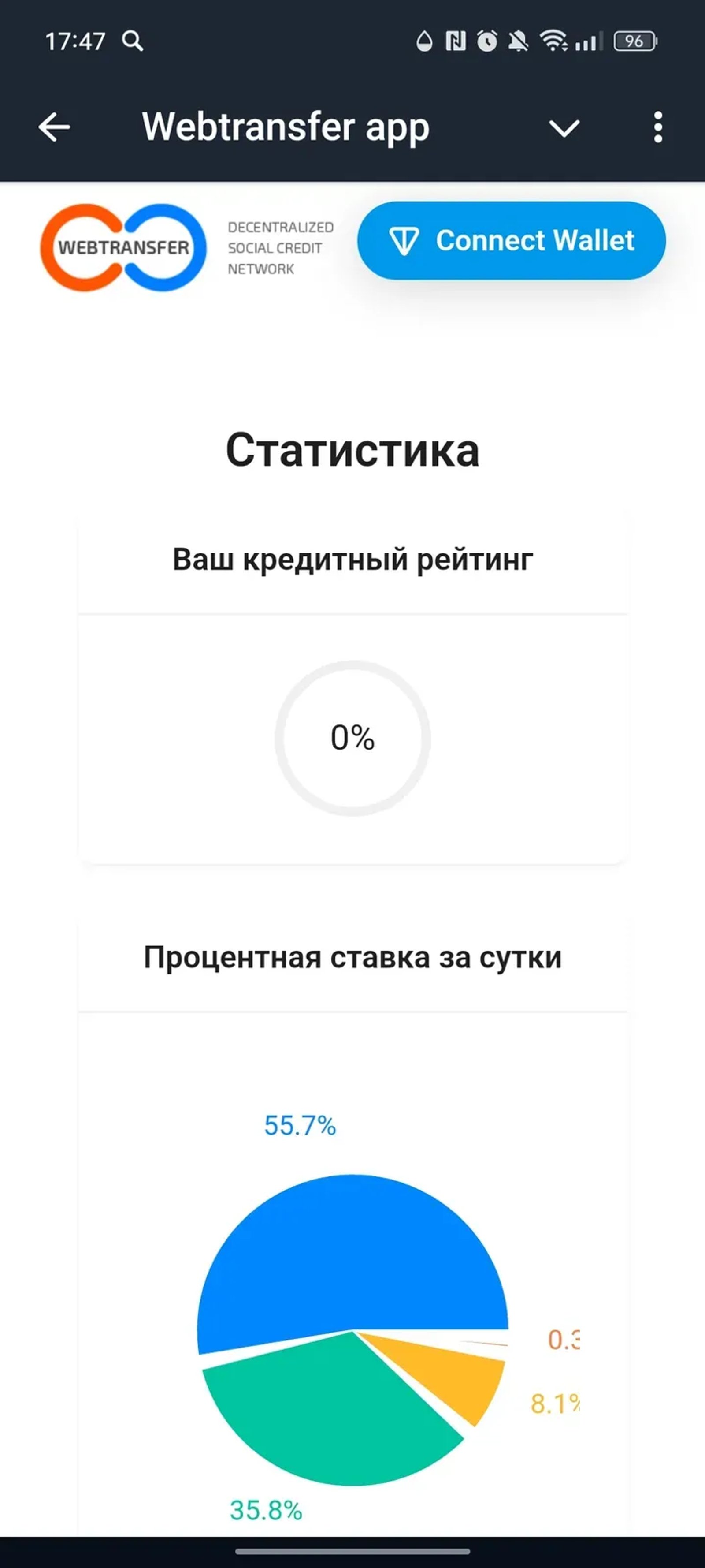 Webtransfer app в Телеграм — скриншот 5