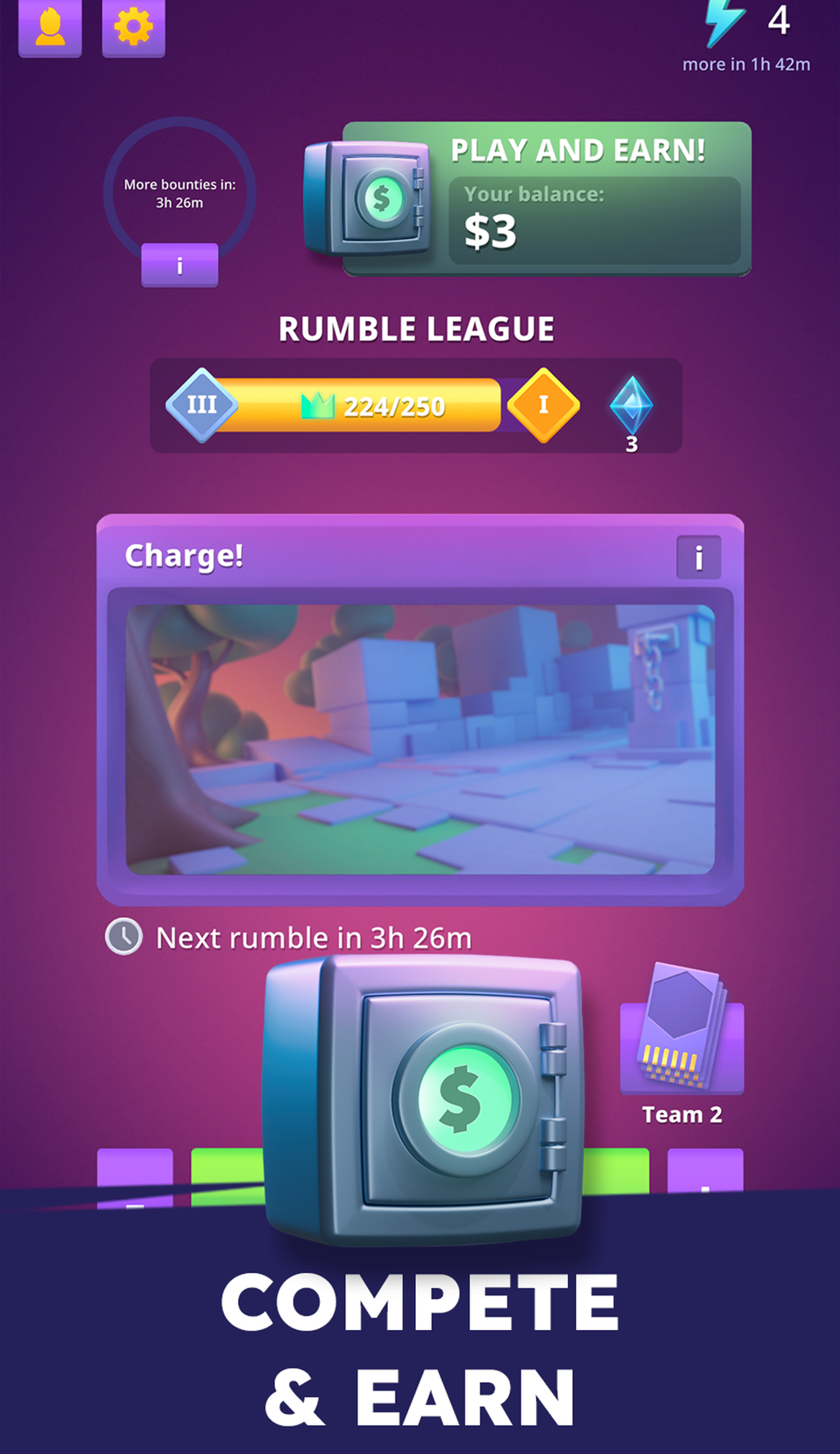 Rumble Arcade в Телеграм — скриншот 5
