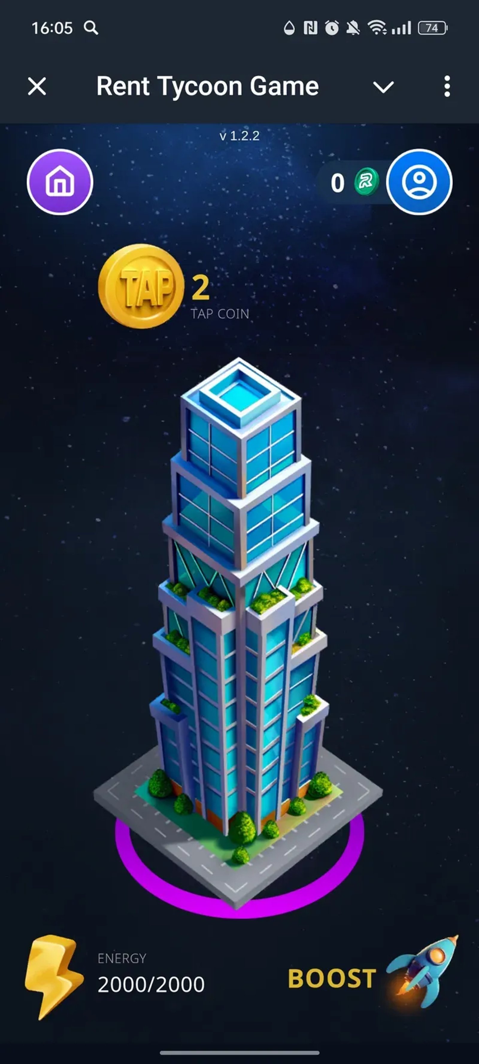 Rent Tycoon в Телеграм — скриншот 3