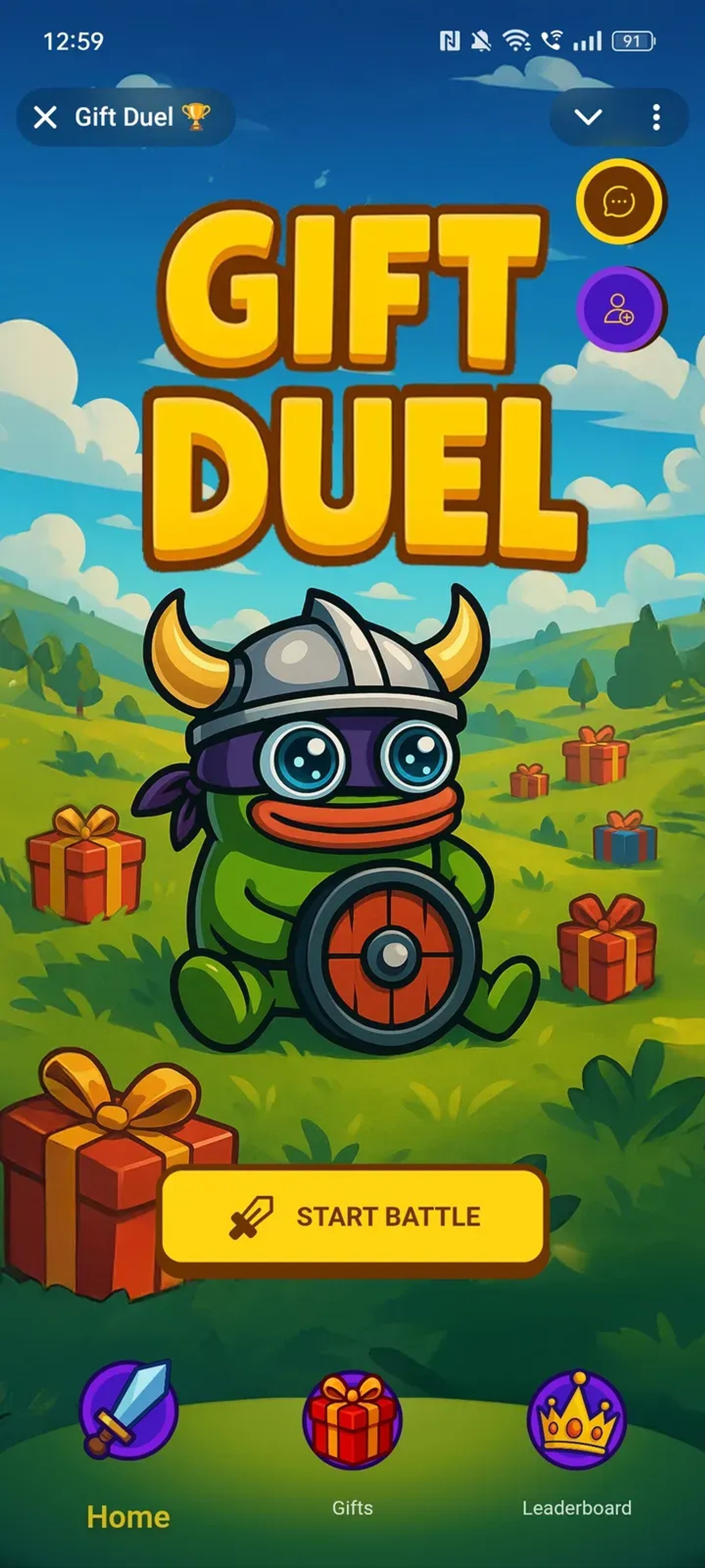 Gift Duel π Π² Π’Π΅Π»Π΅Π³ΡΠ°ΠΌ β ΡΠΊΡΠΈΠ½ΡΠΎΡ 1