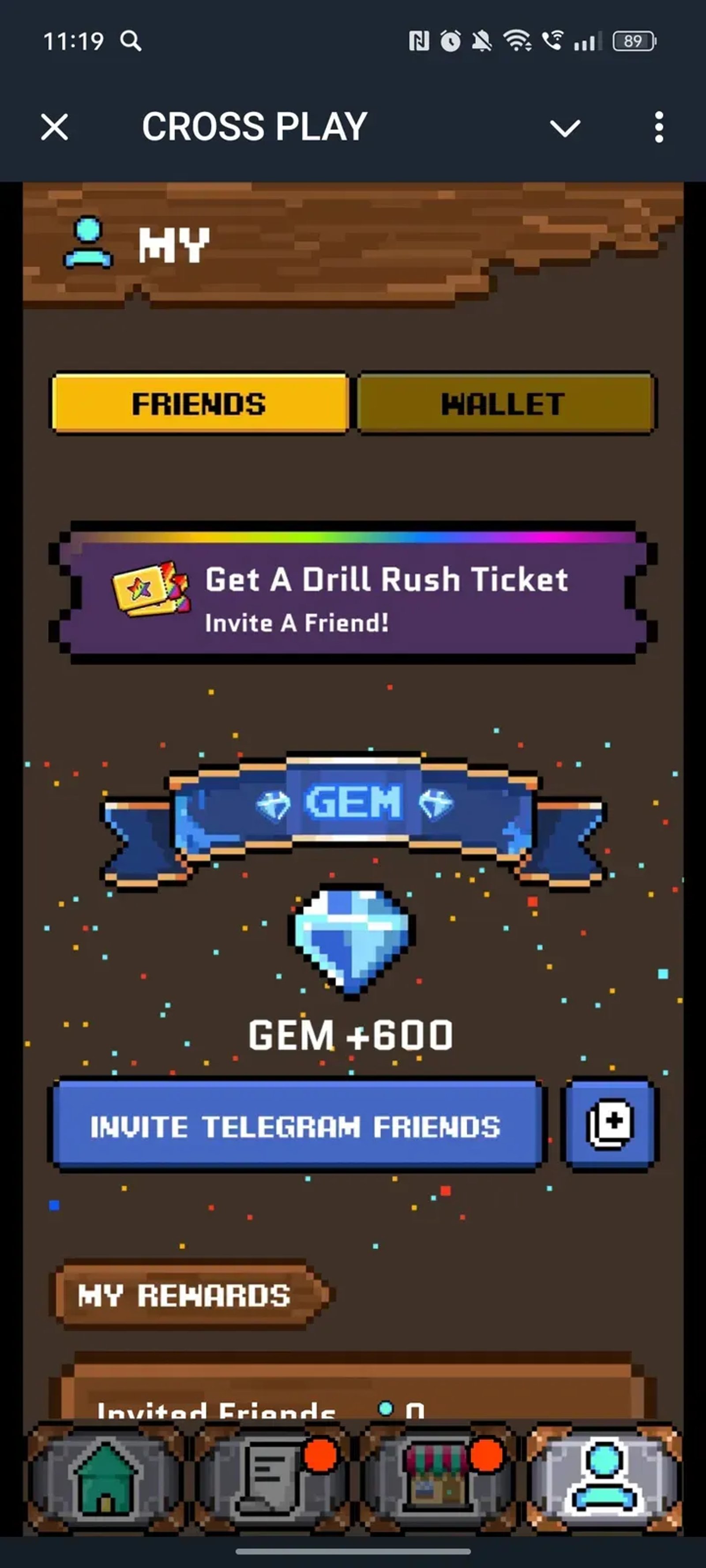 CROSS PLAY в Телеграм — скриншот 4