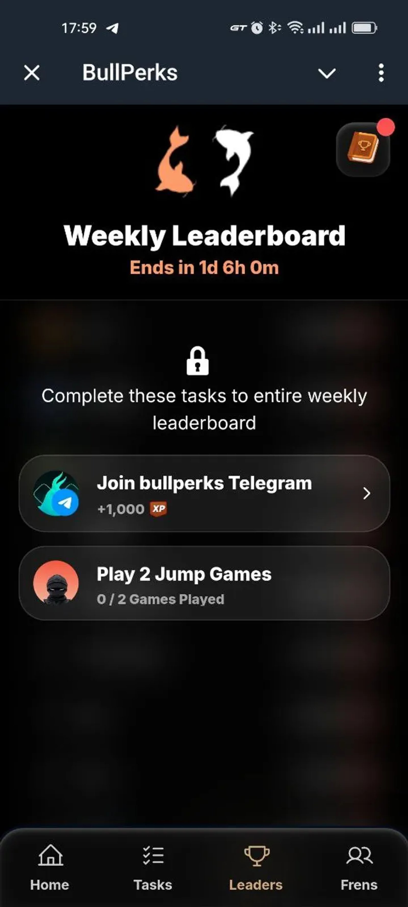 BullPerks в Телеграм — скриншот 2