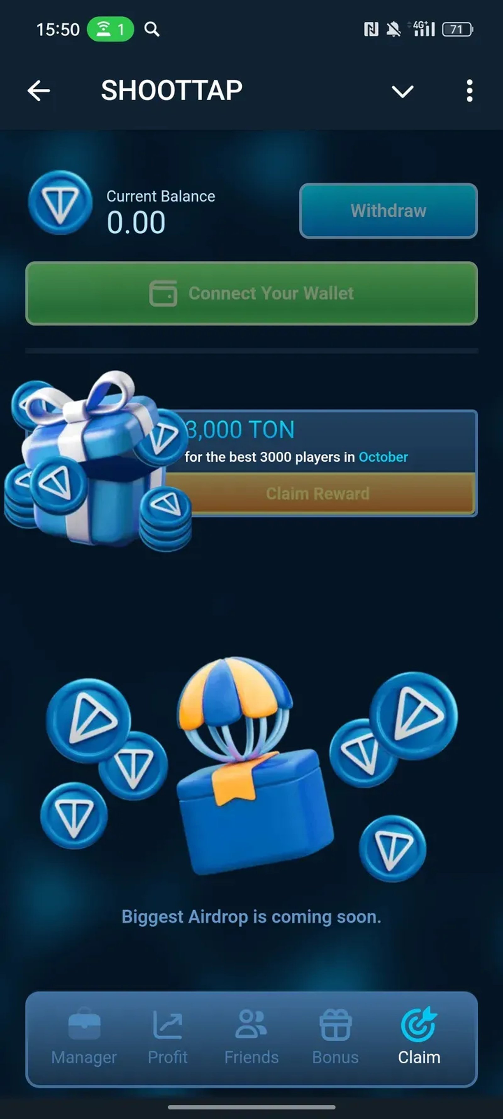 SHOOTTAP в Телеграм — скриншот 4