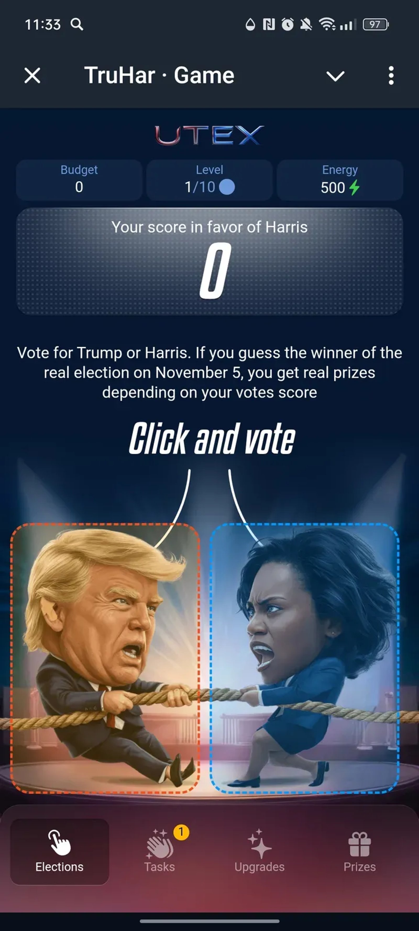 TruHar · Game в Телеграм — скриншот 1