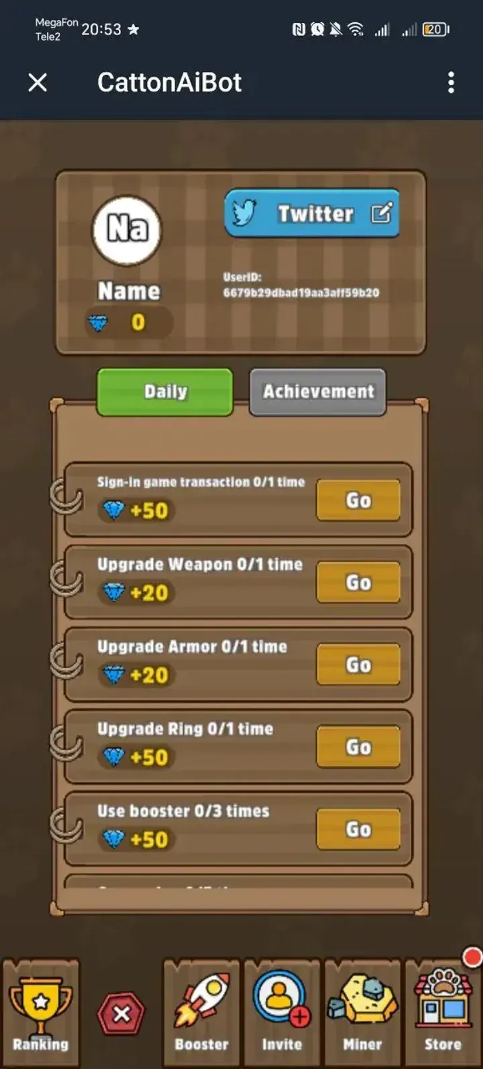 Catton AI Telegram Screenshot 1