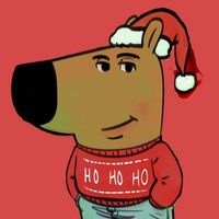 Chill Guy Xmas Logo Telegram