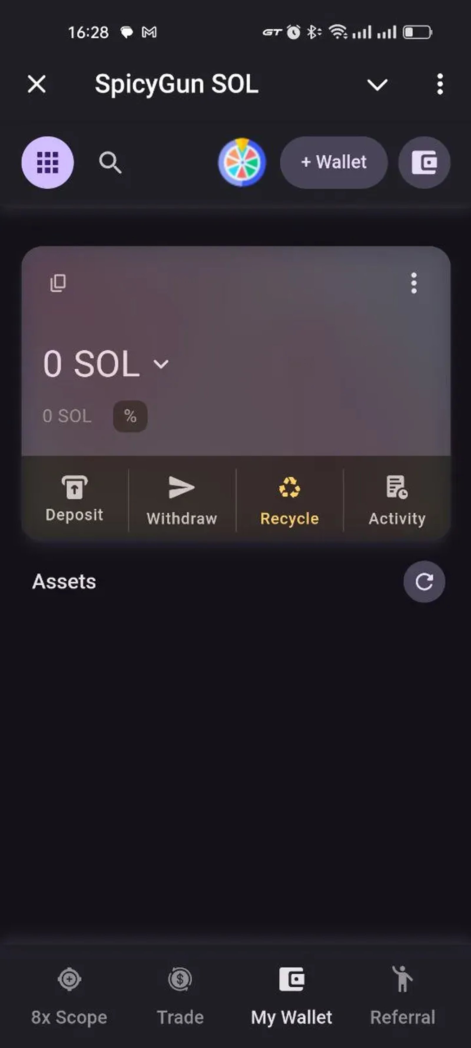 SpicyGun SOL в Телеграм — скриншот 1
