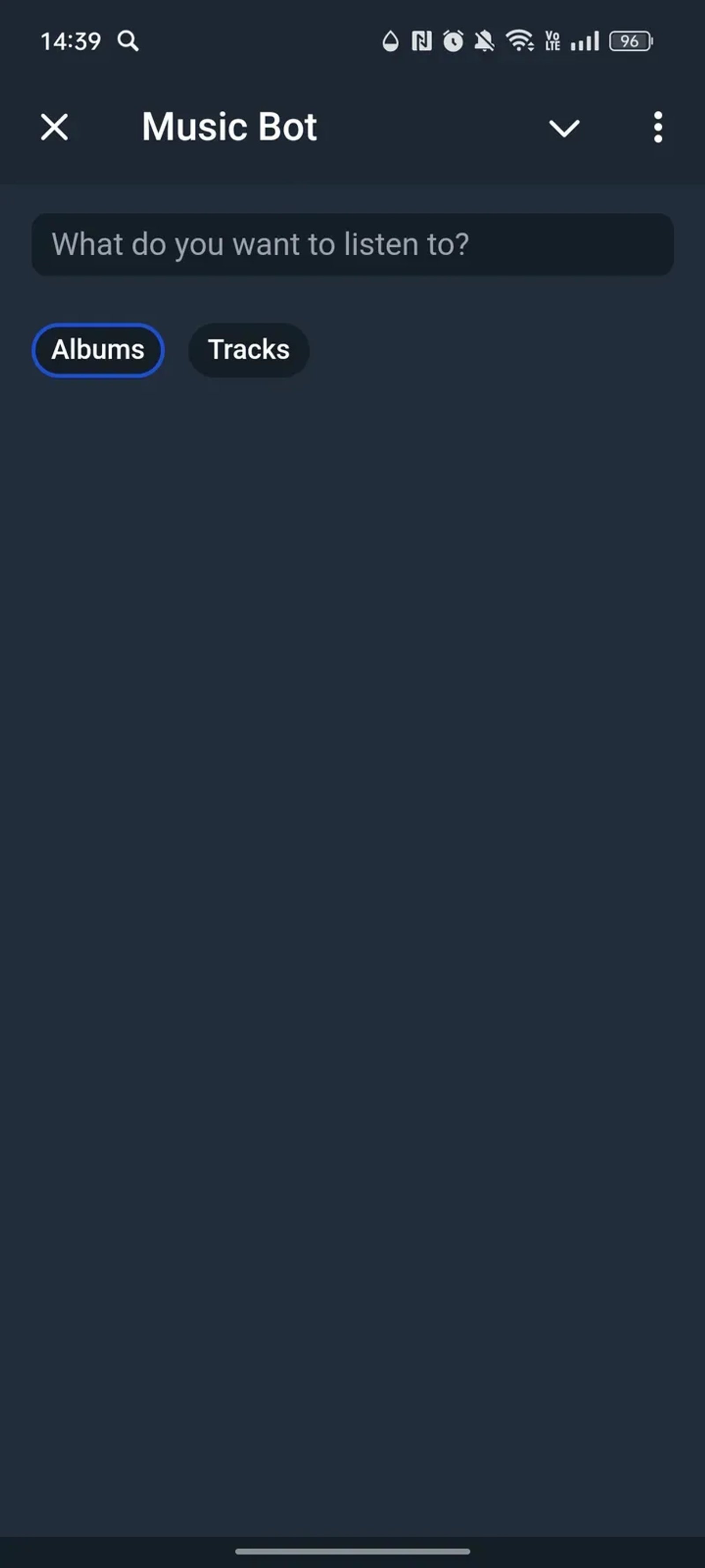 Music Bot в Телеграм — скриншот 2