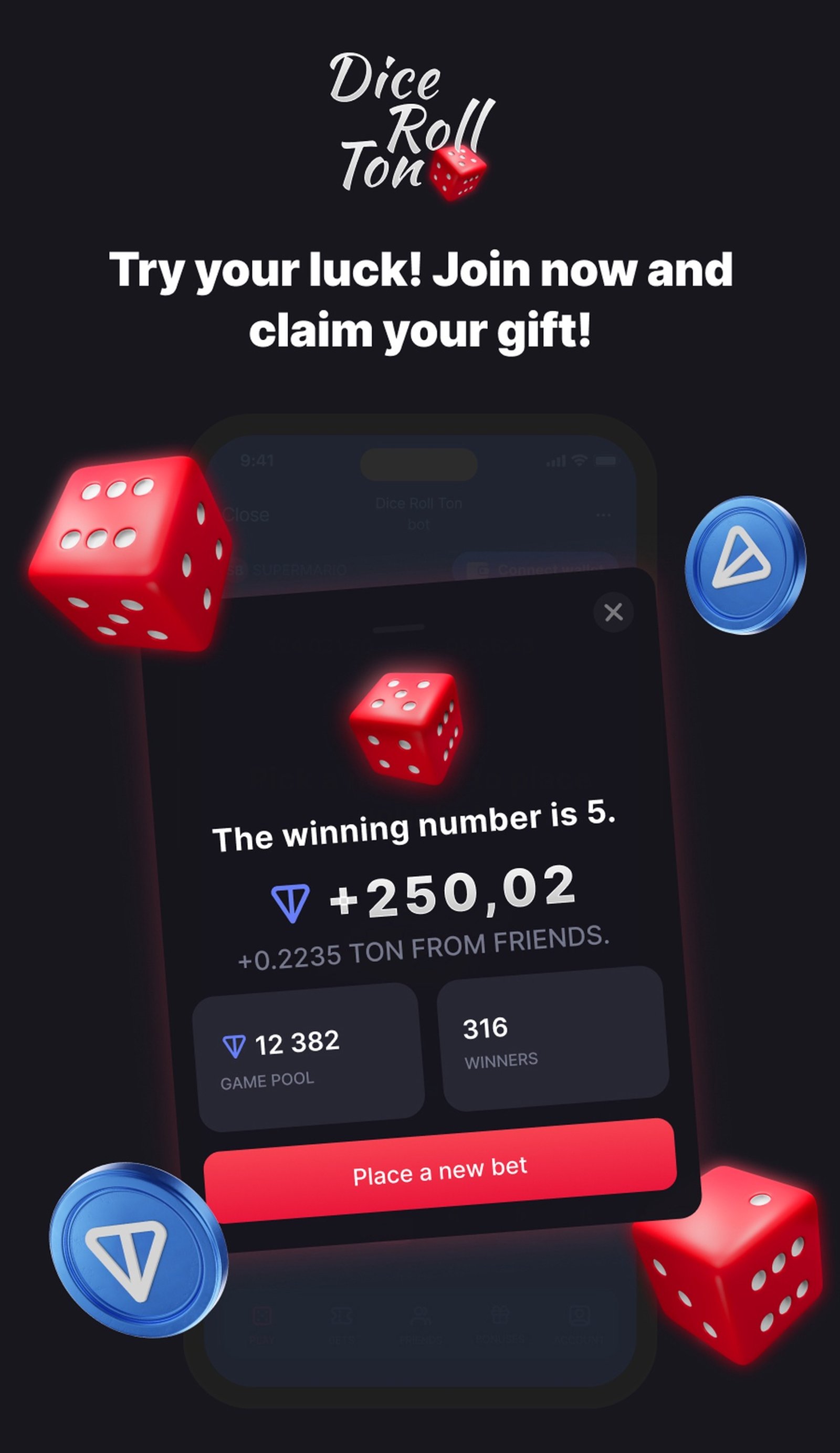 Dice Roll Ton Telegram Screenshot 4