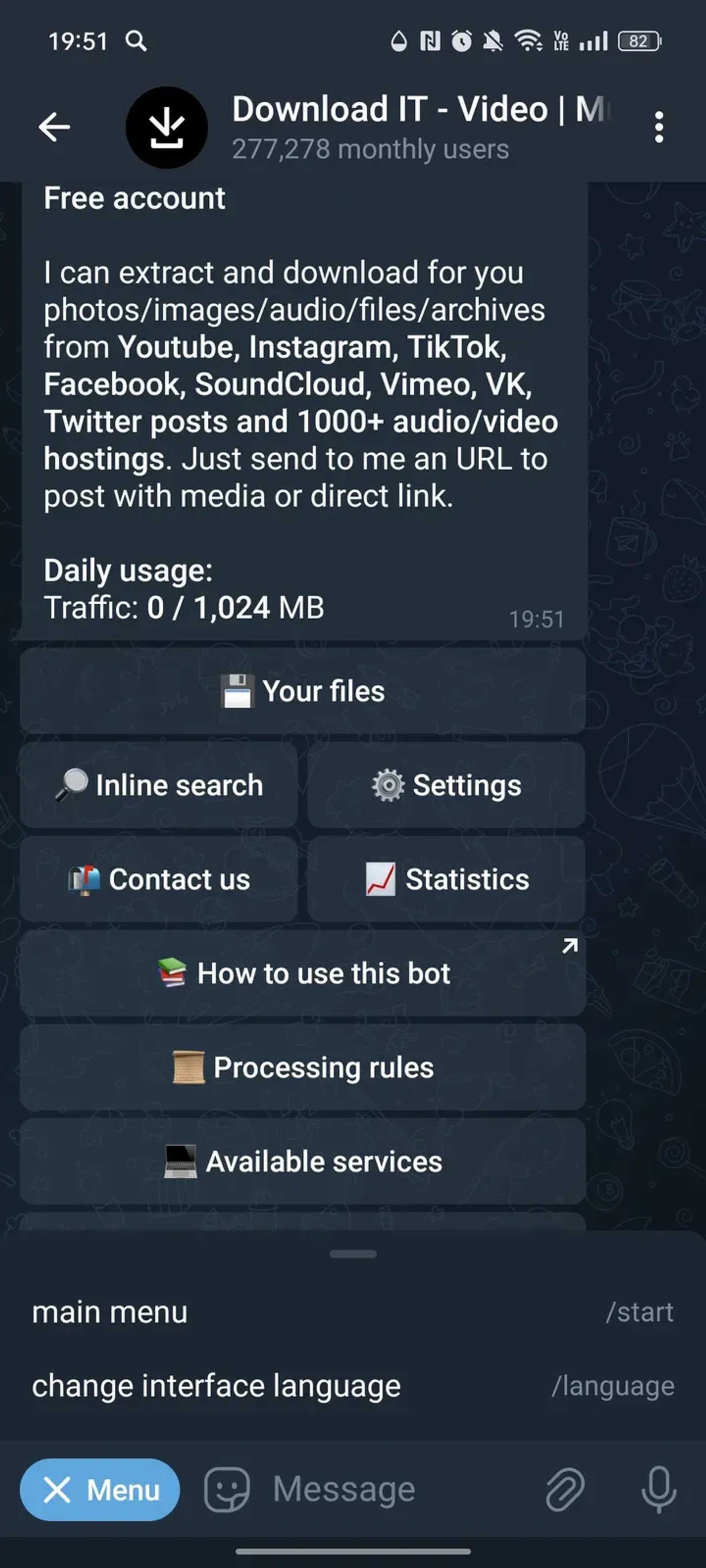 Download IT - Video | Music | Files Telegram Screenshot 3