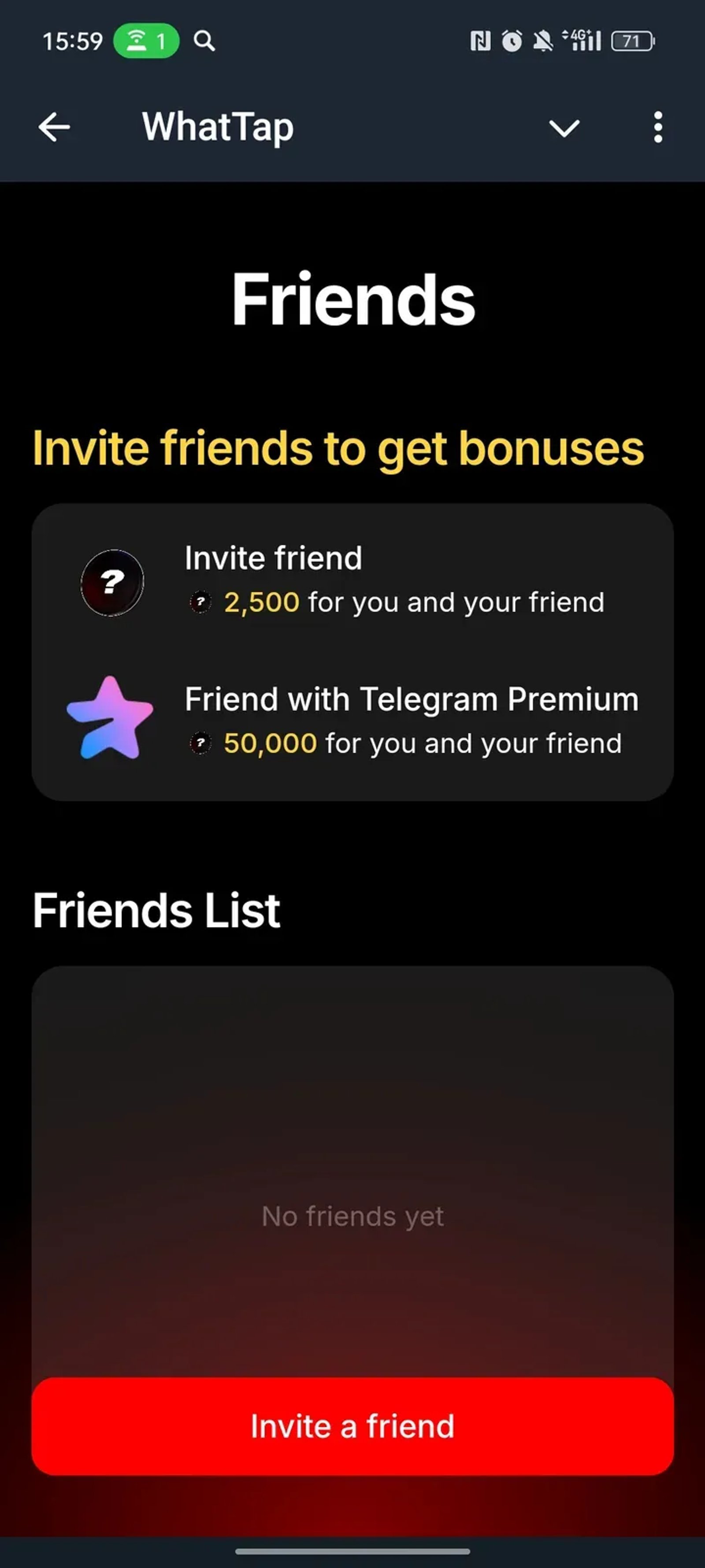 WhatTap в Телеграм — скриншот 3