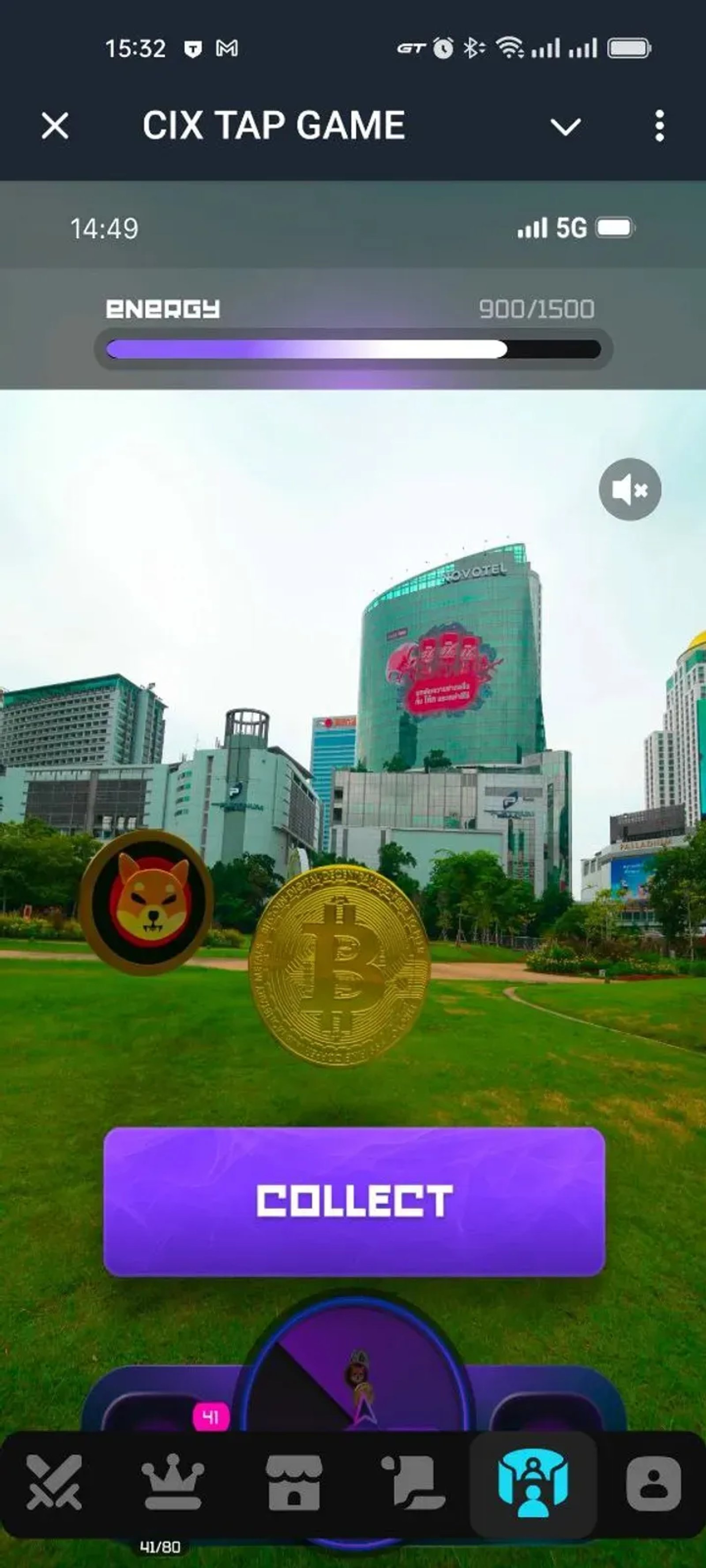 CIX TAP GAME в Телеграм — скриншот 6