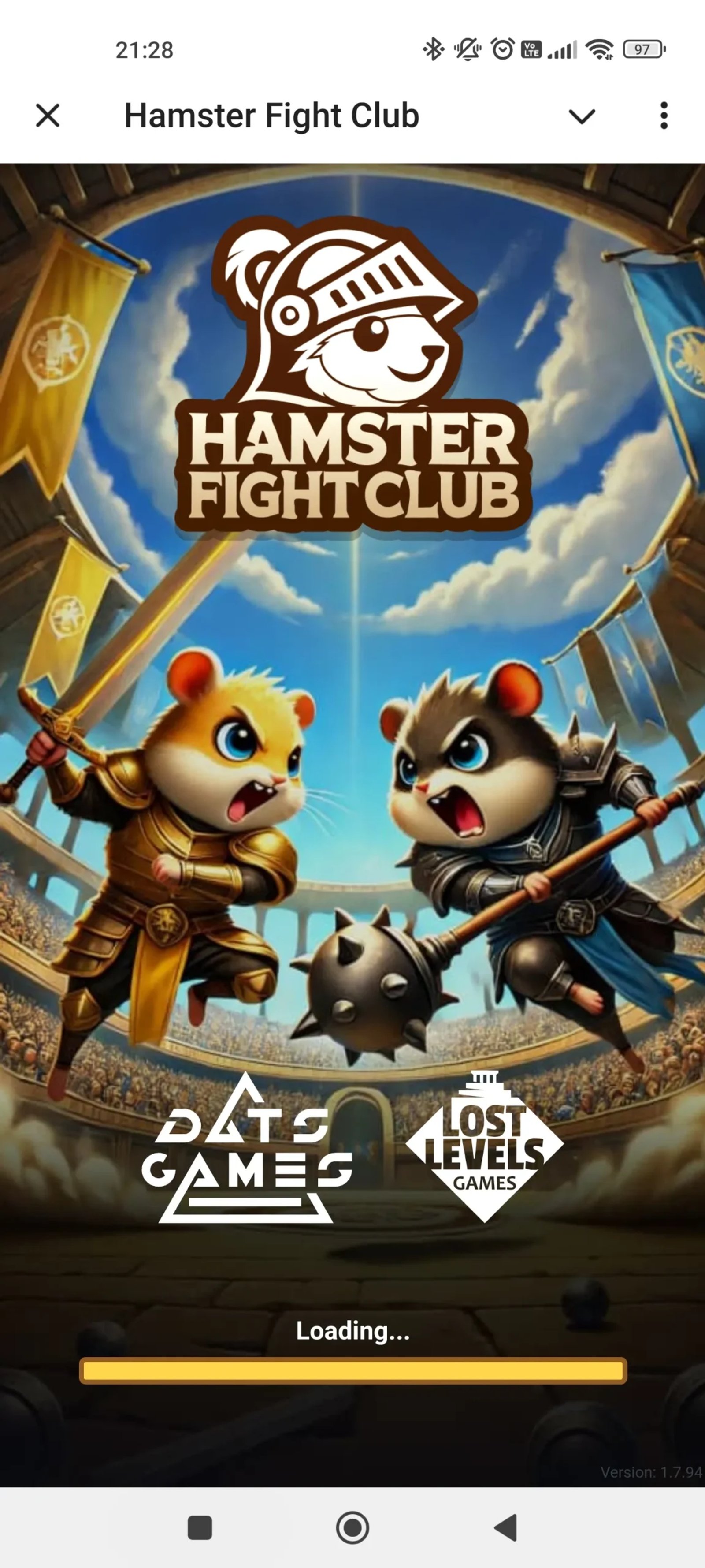 Hamster Fight Club Загрузка