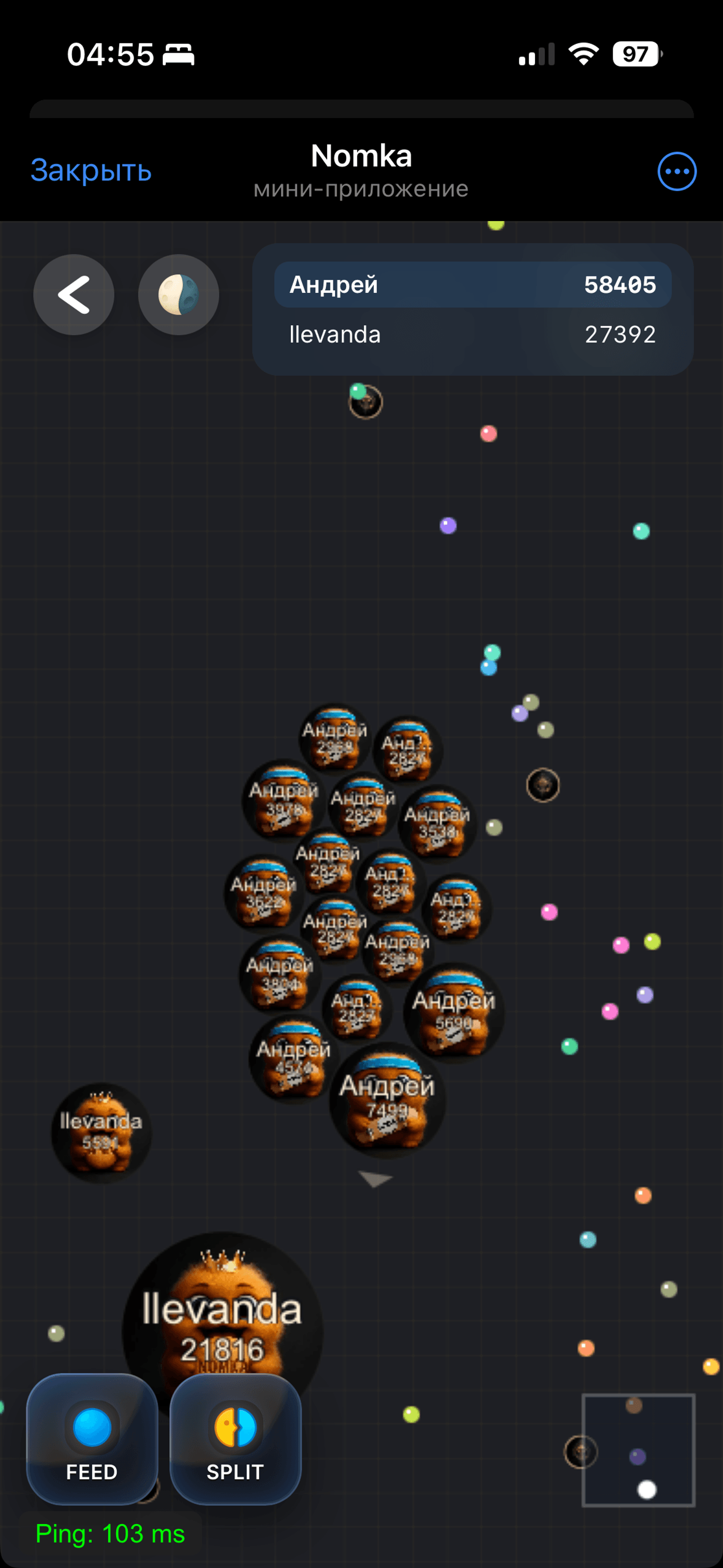Nomka Telegram Screenshot 1