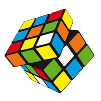Color Cube Logo Telegram