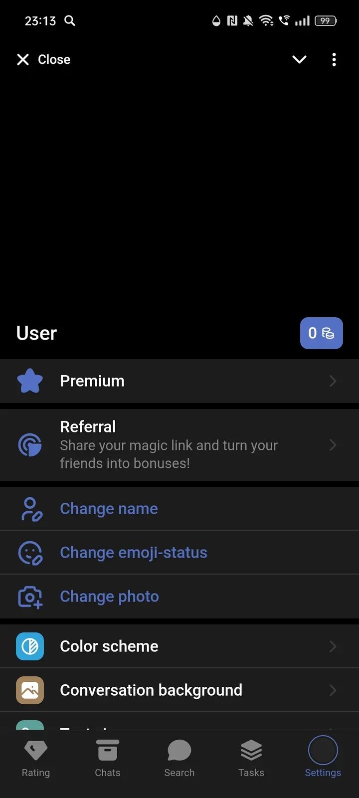 AN Chat Telegram Screenshot 4