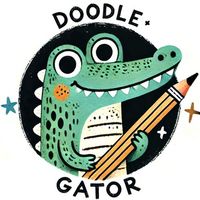 Doodle Gator — Draw & Guess charades Logo Telegram