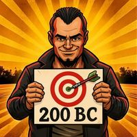 🎯 Дартс за 200 BC Logo Telegram