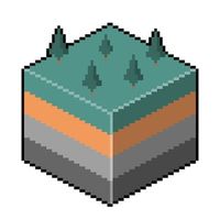 Pixel Planet Logo Telegram