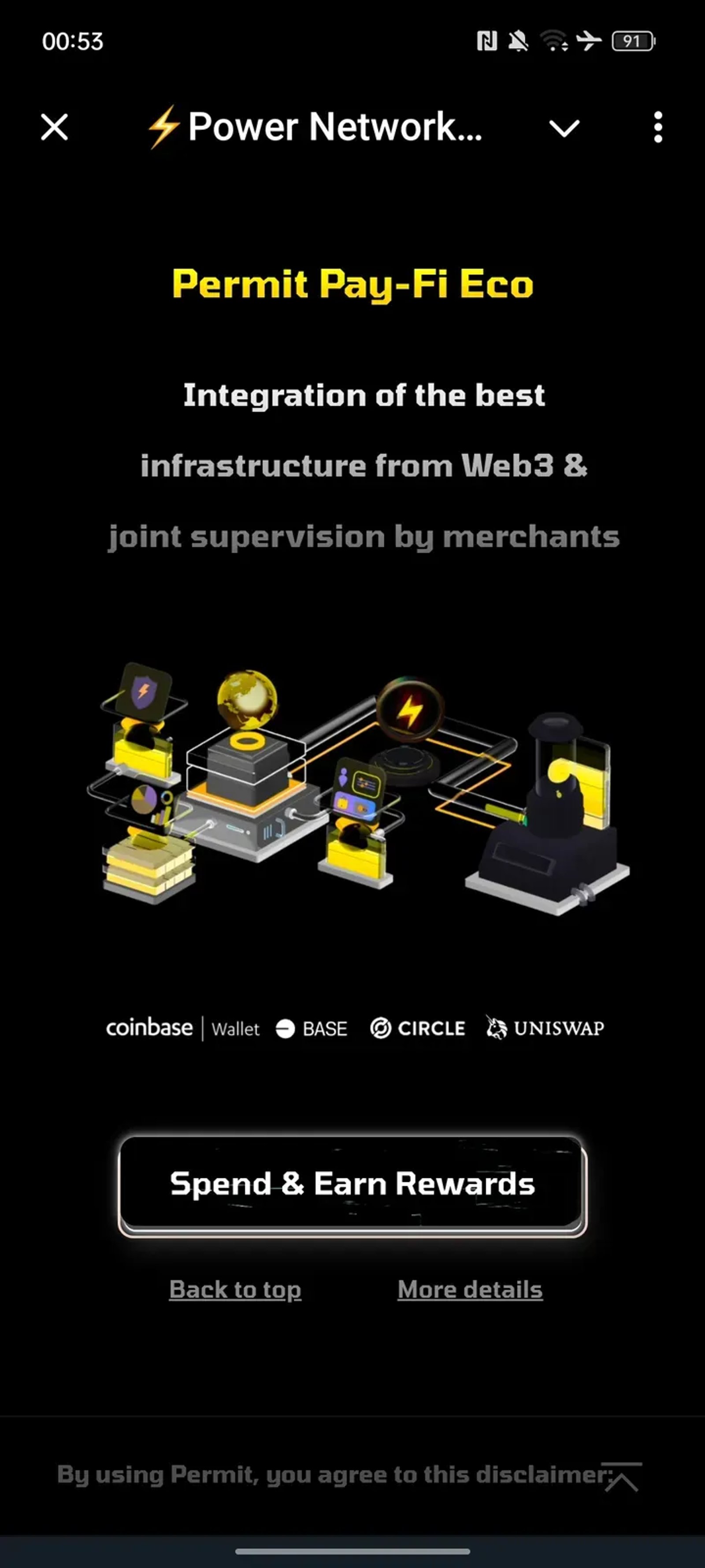 ⚡️Power Network 🌐 (merge into Permit) Telegram Screenshot 4