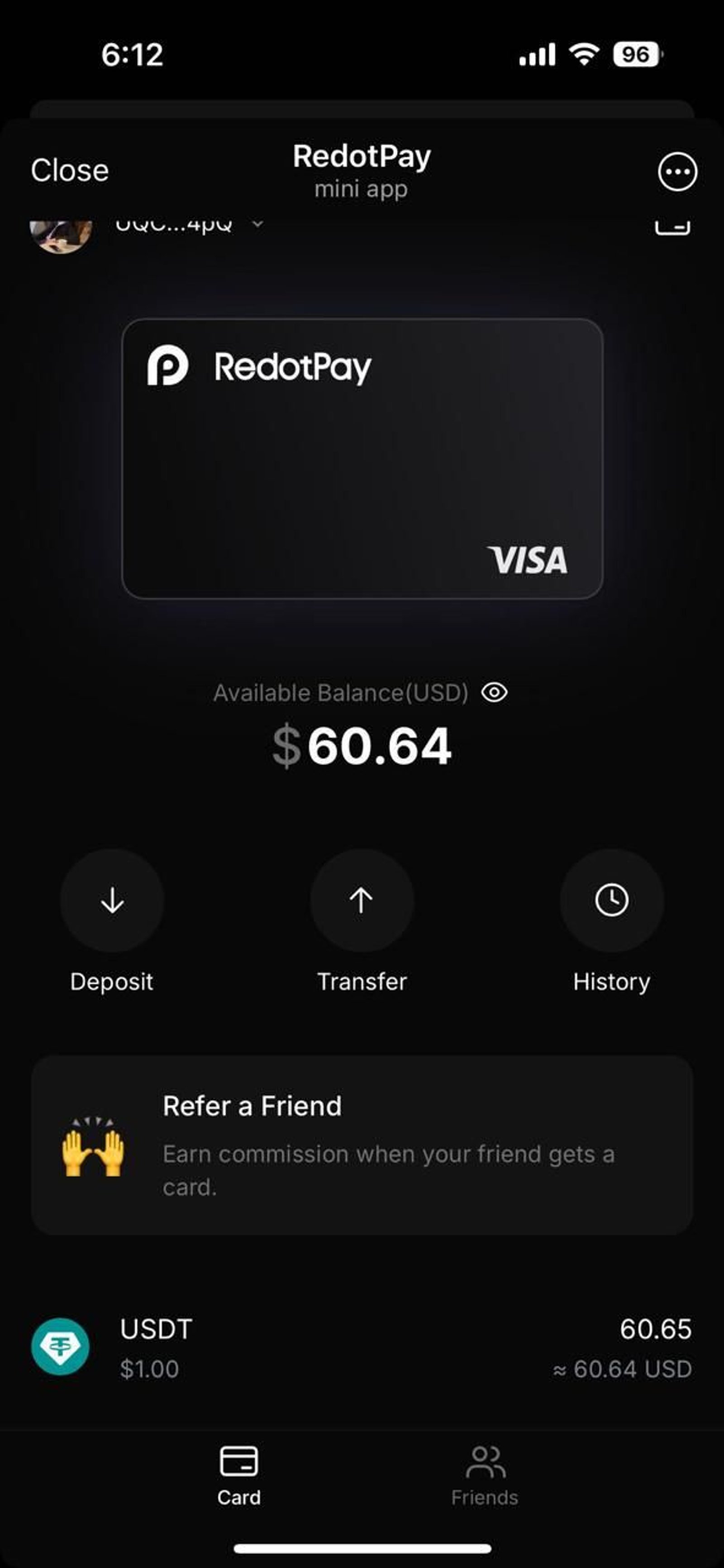 RedotPay ✔ Telegram Screenshot 2