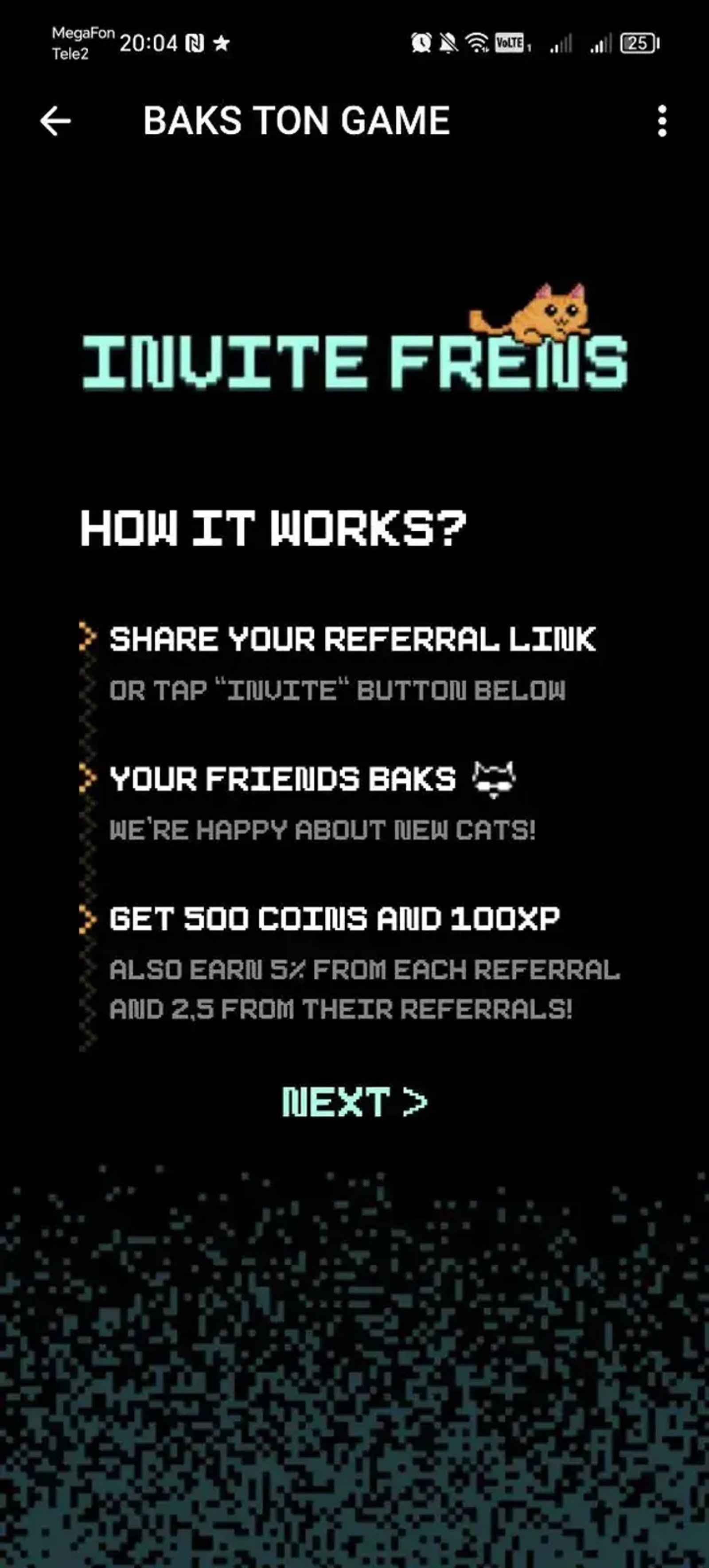 BAKS TON GAME в Телеграм — скриншот 4