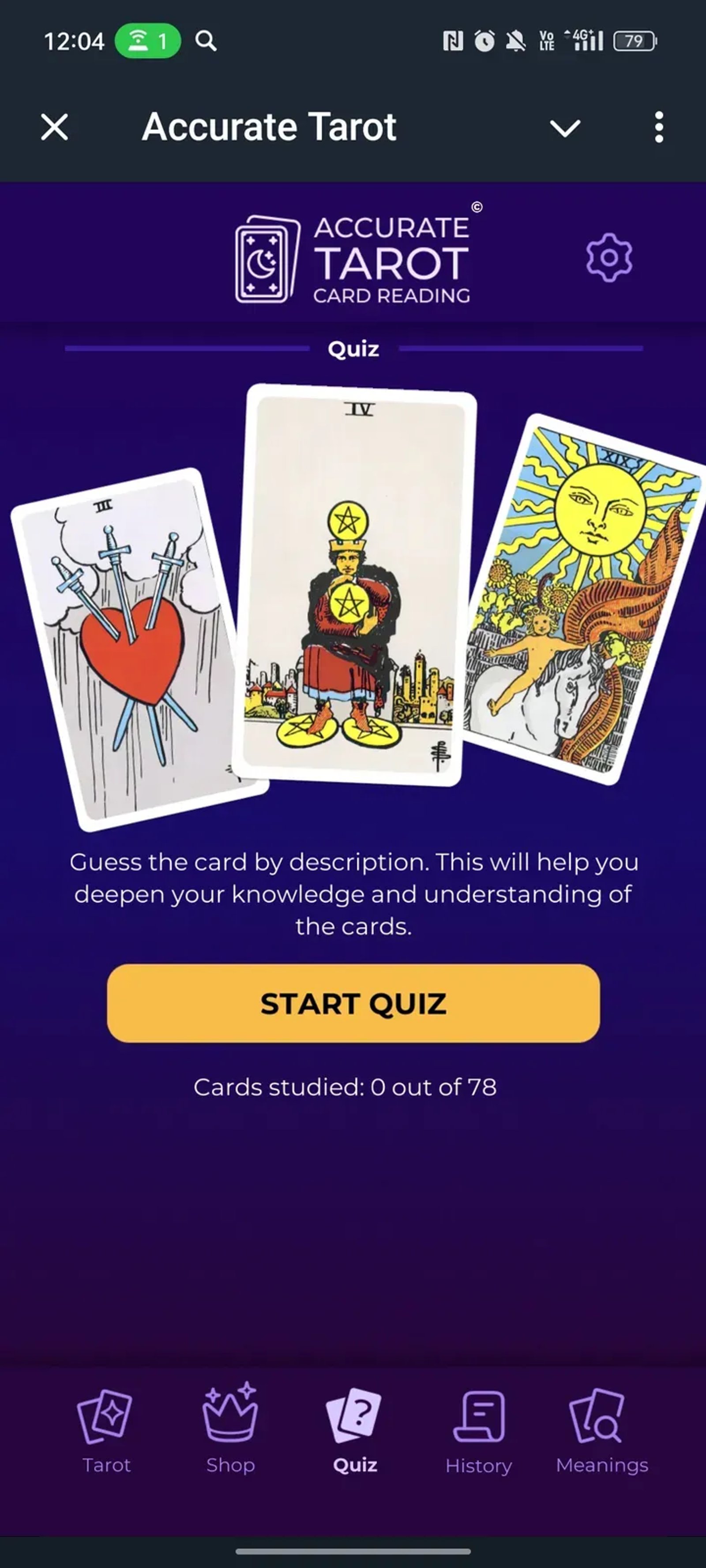 Tarot Telegram Screenshot 3