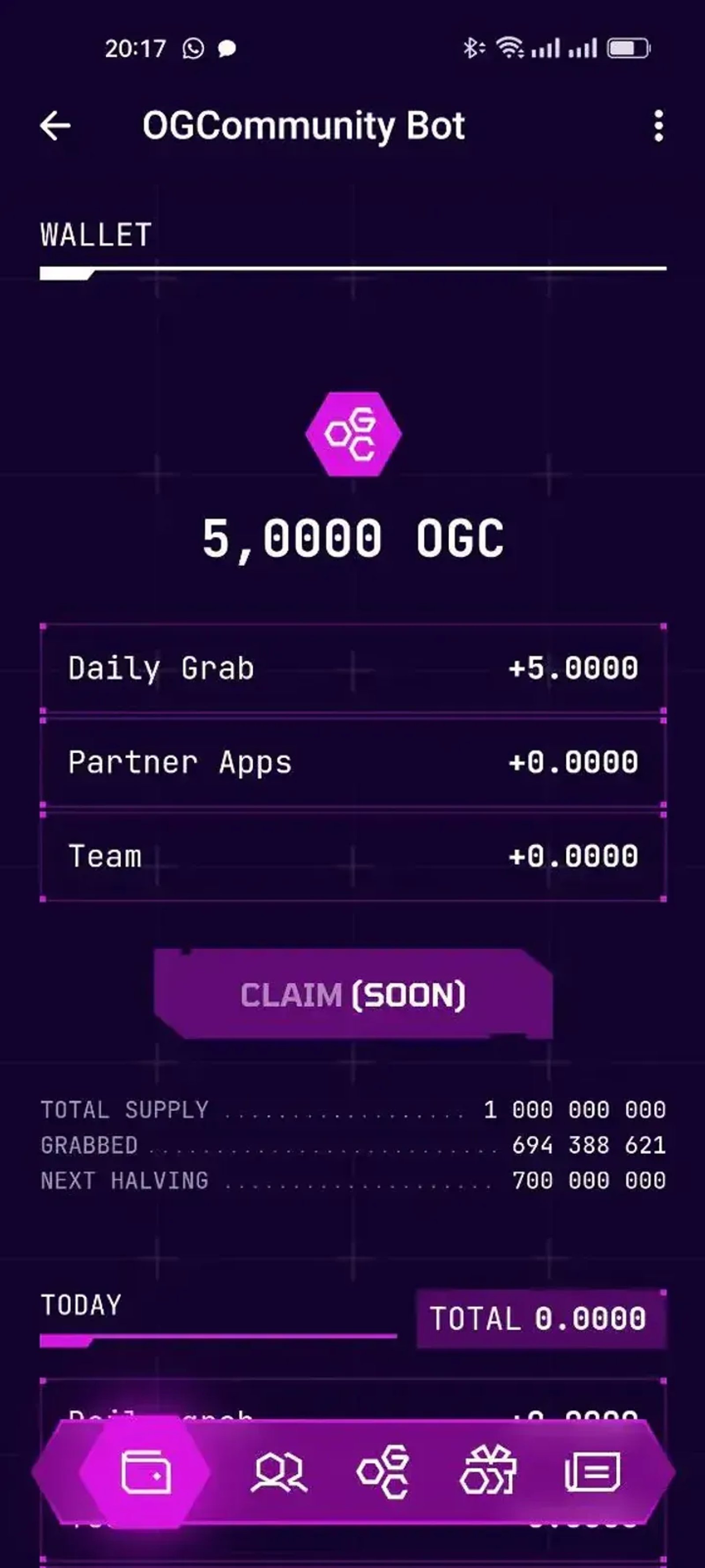 OGCommunity Bot в Телеграм — скриншот 4