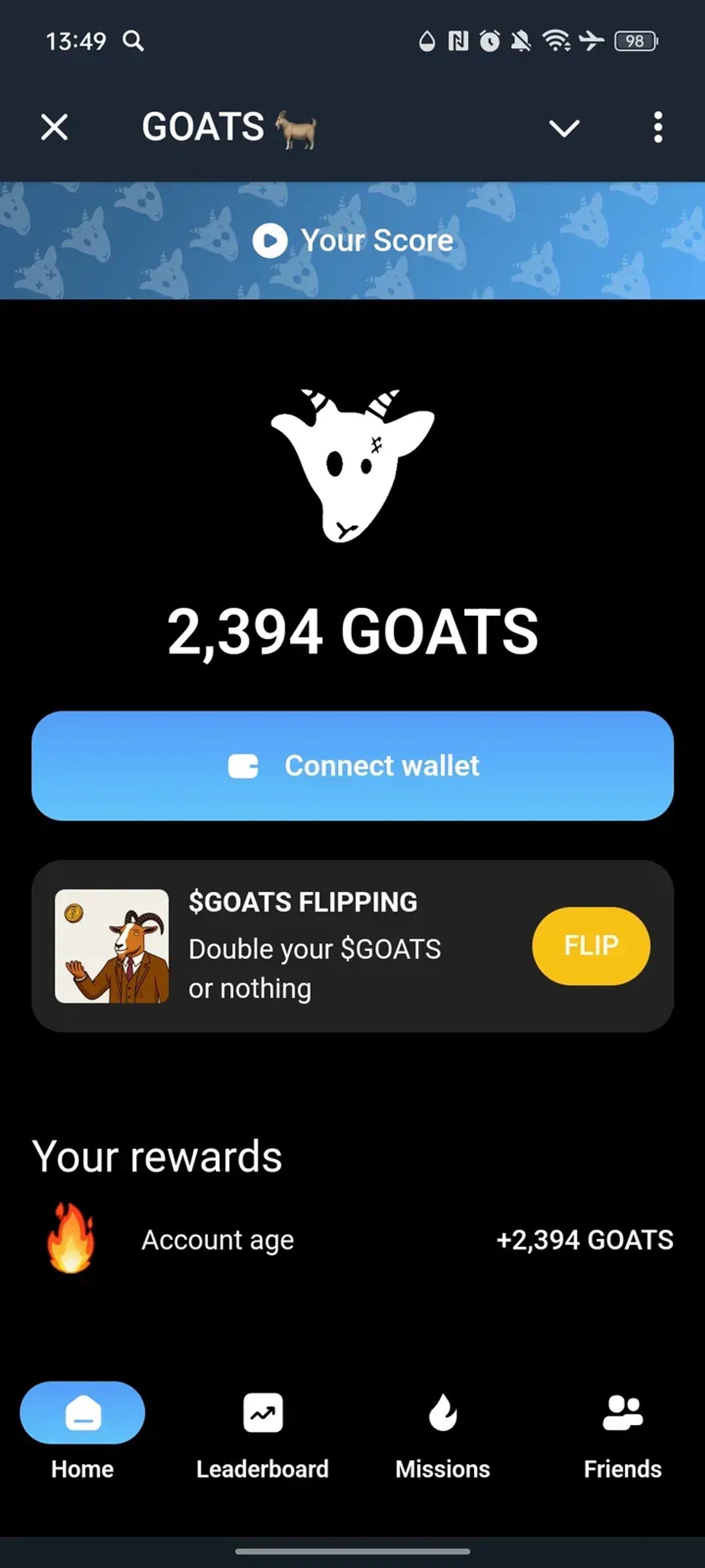 GOATS π Telegram Screenshot 2