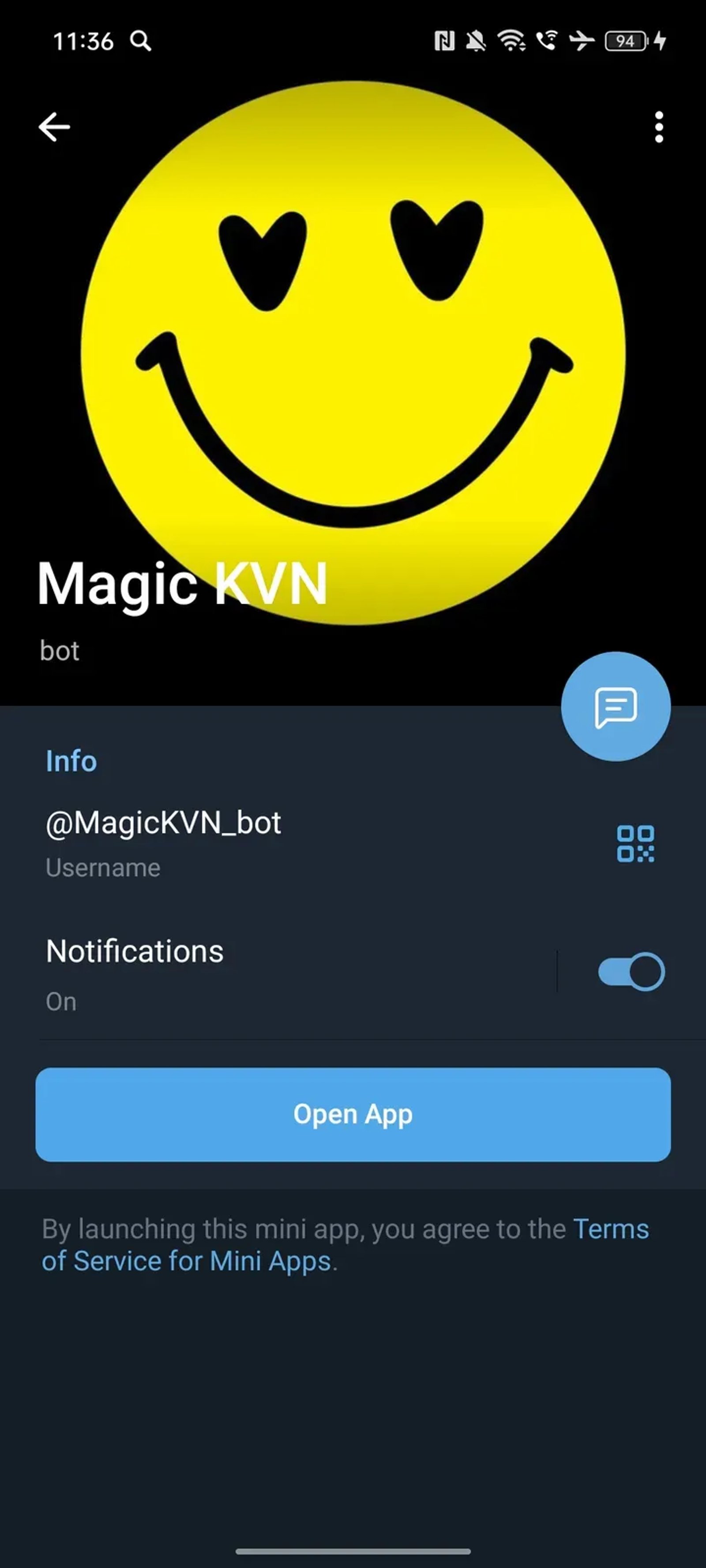 Magic KVN Telegram Screenshot 3