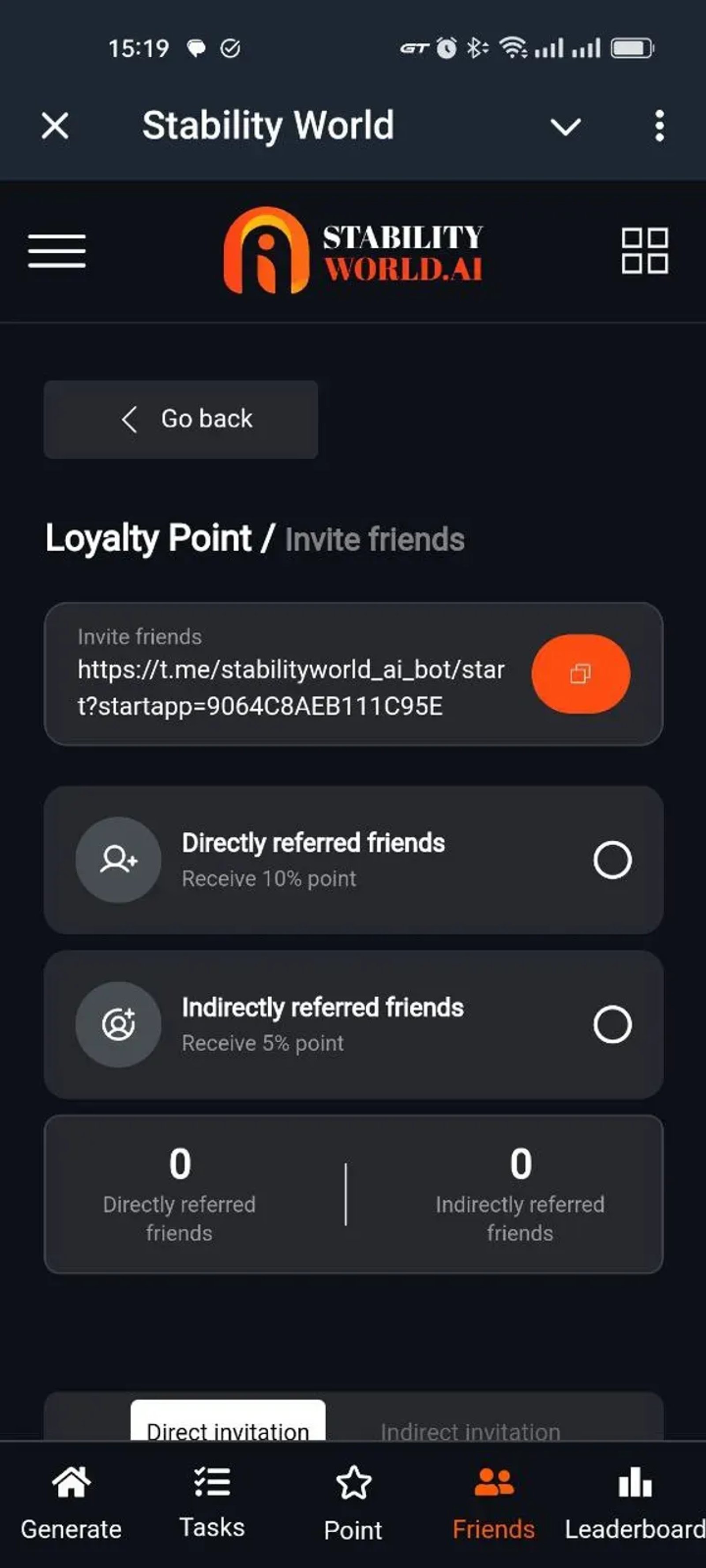 Stability World в Телеграм — скриншот 7