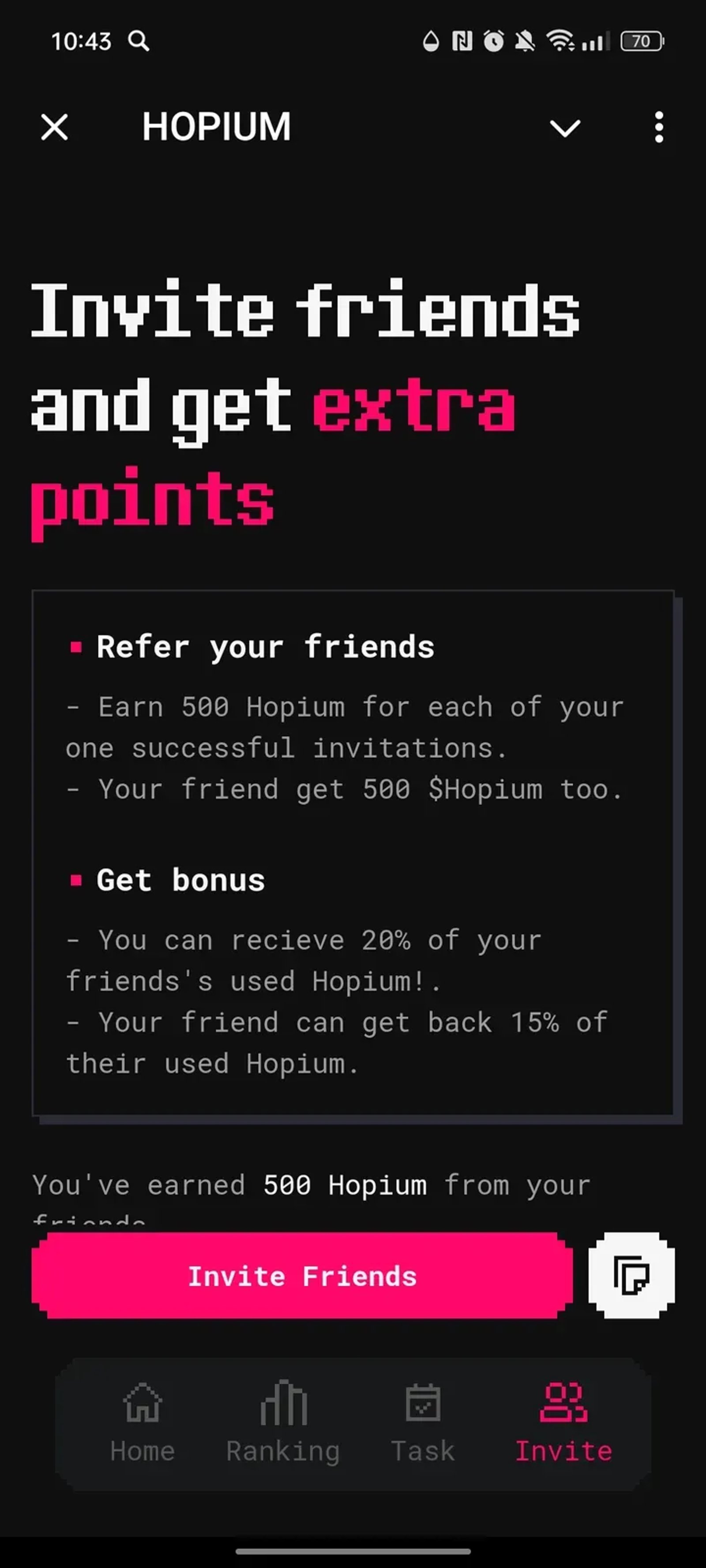 HOPIUM в Телеграм — скриншот 4