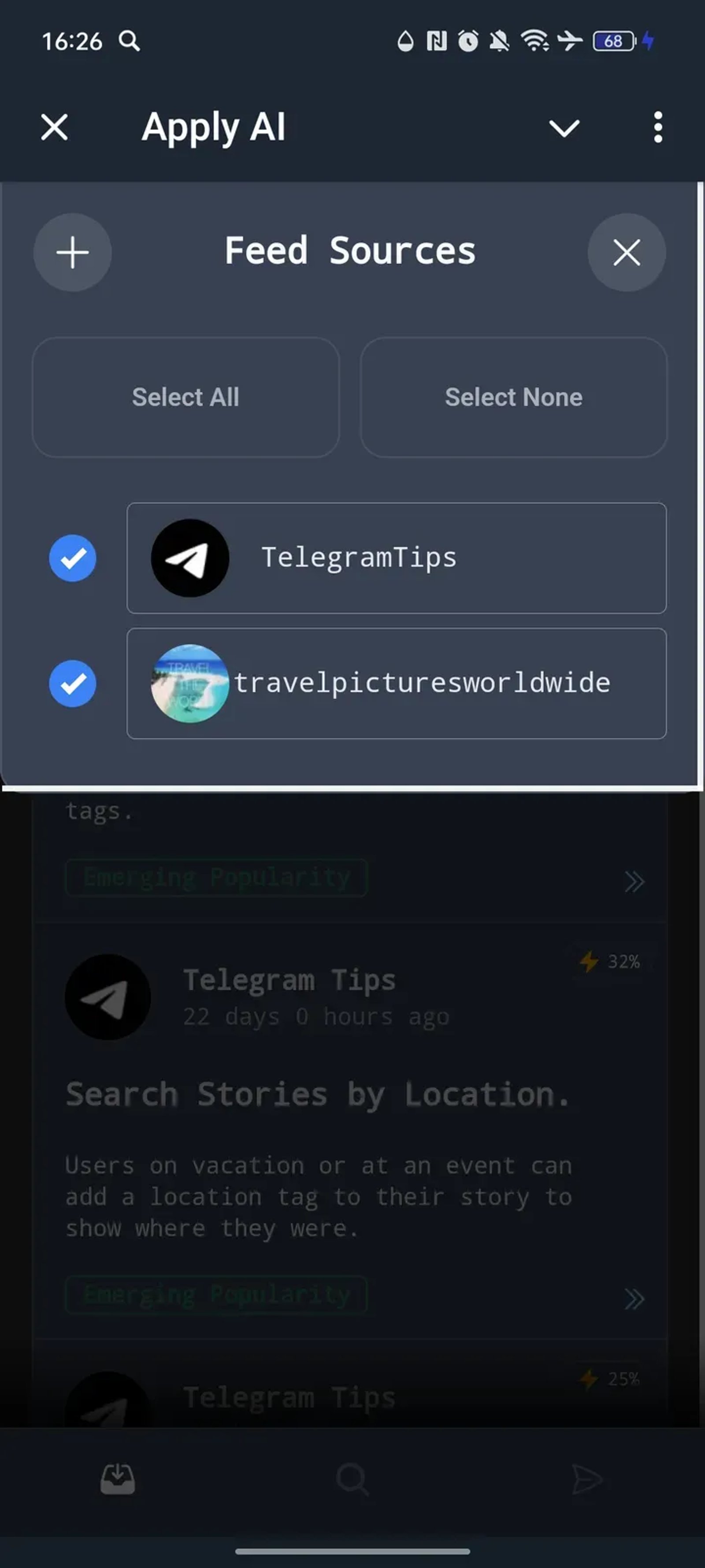 Apply AI в Телеграм — скриншот 3