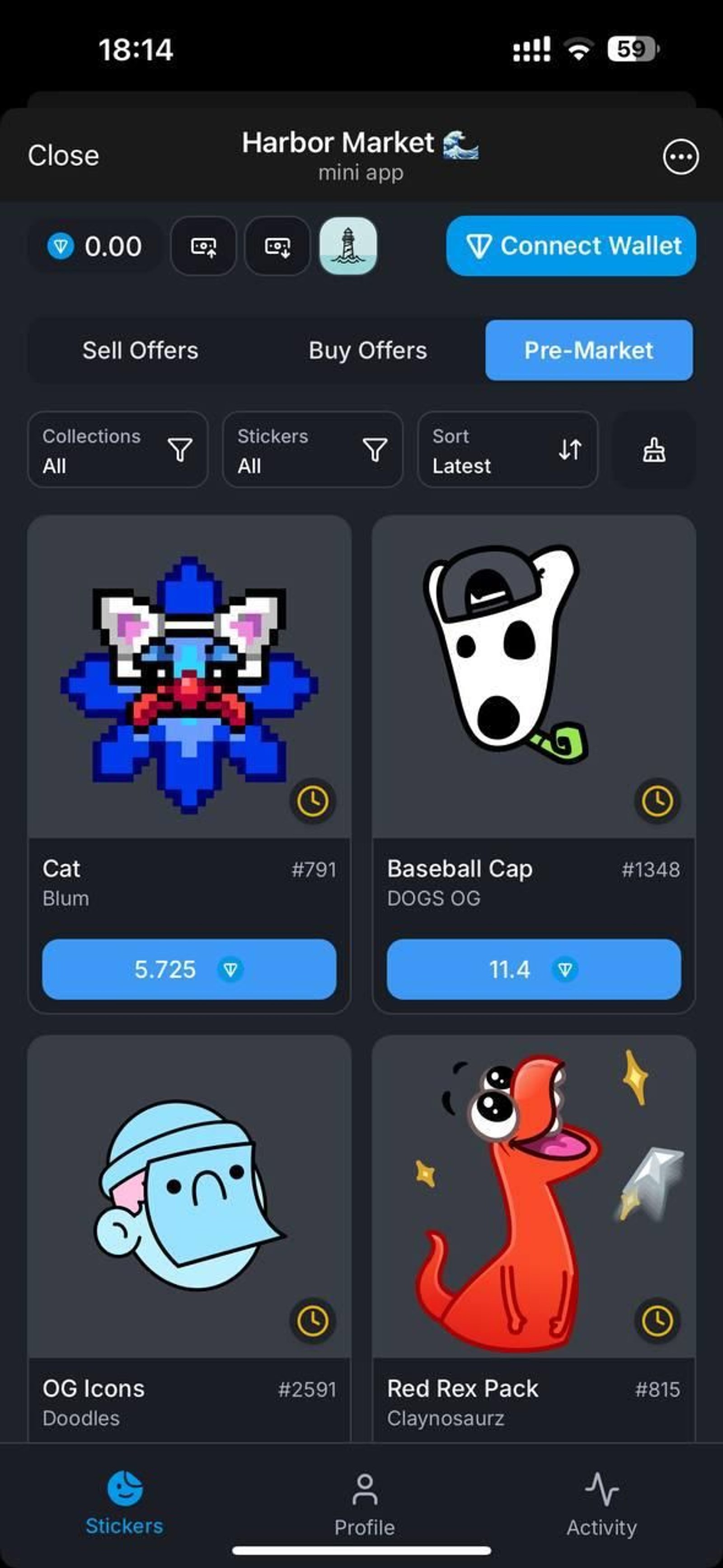 Harbor Market Telegram Screenshot 4