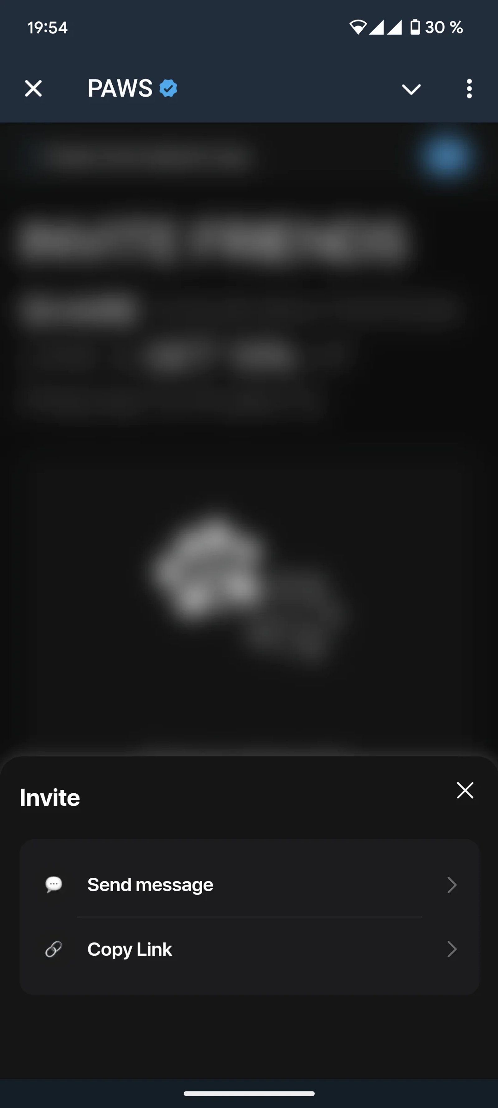 PAWS Telegram - Пригласить друзей
