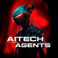 AITECH AI AGENT HUB Logo Telegram