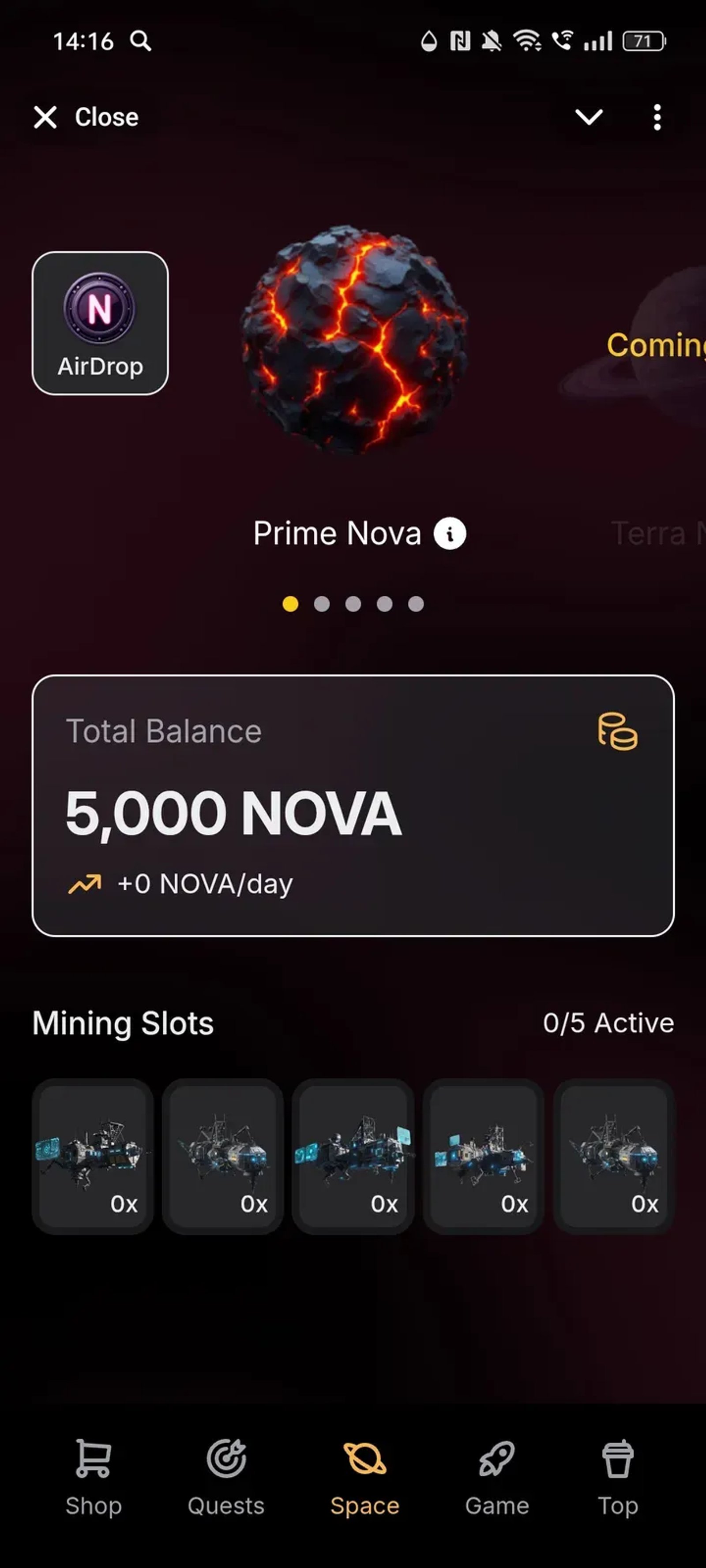 Nova Telegram Screenshot 1