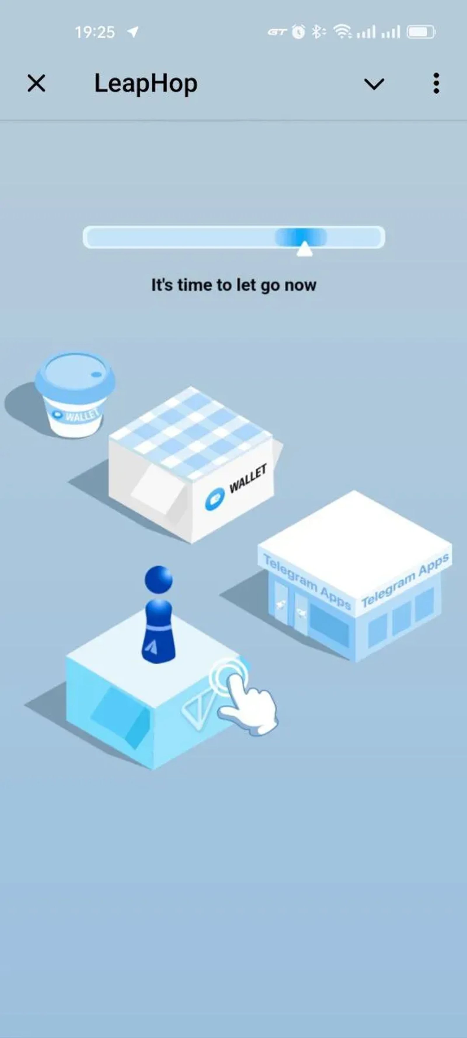 LeapHop в Телеграм — скриншот 2