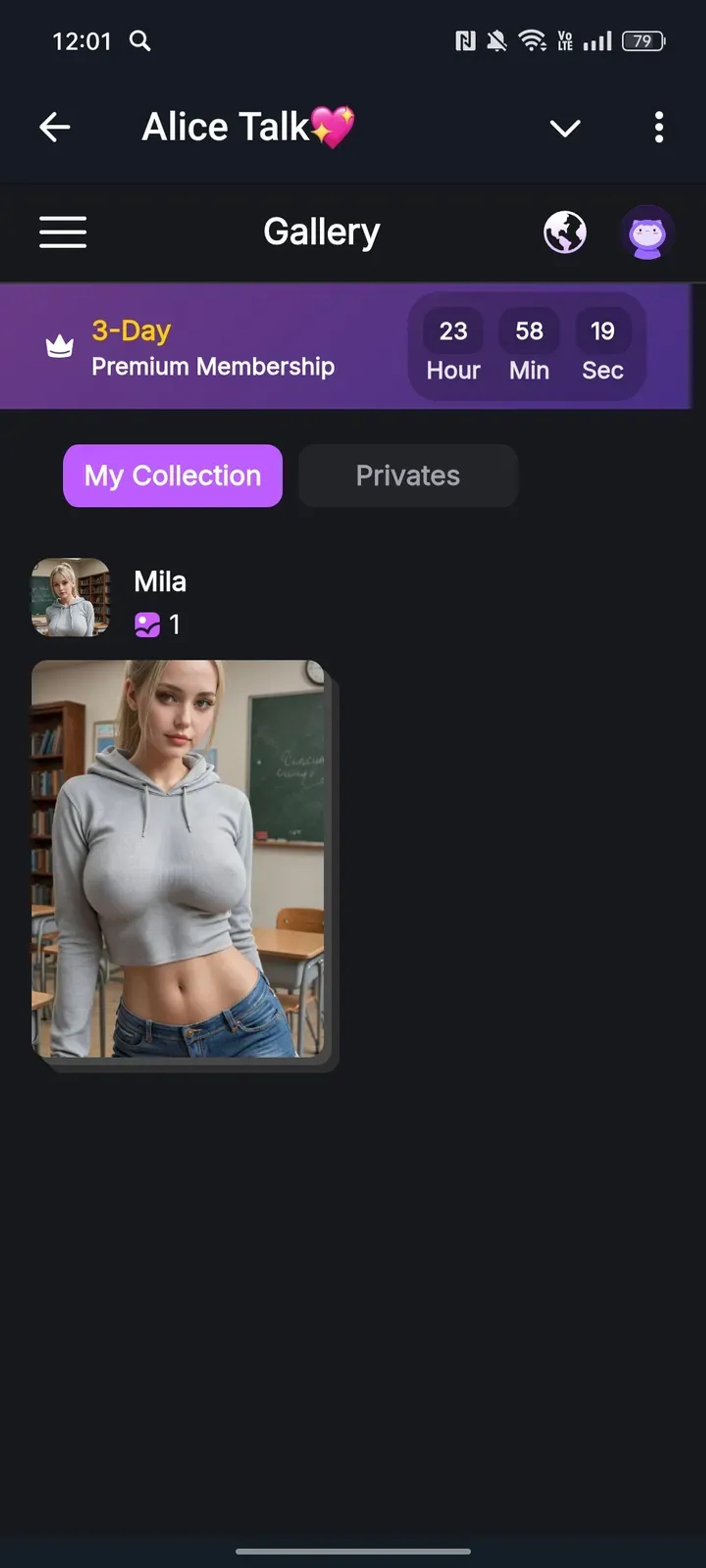 Alice Talk💖 в Telegram — скриншот 4