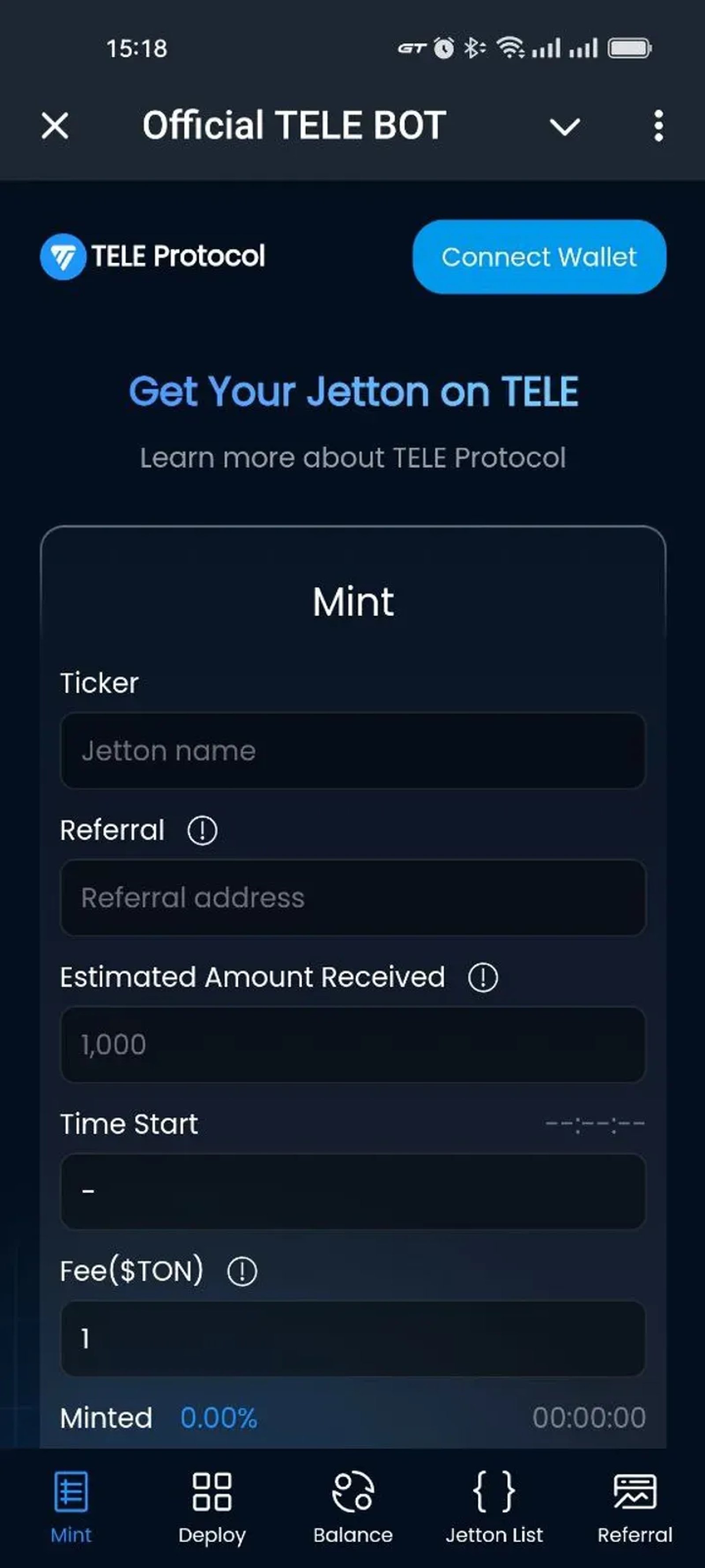 Official TELE BOT в Телеграм — скриншот 4