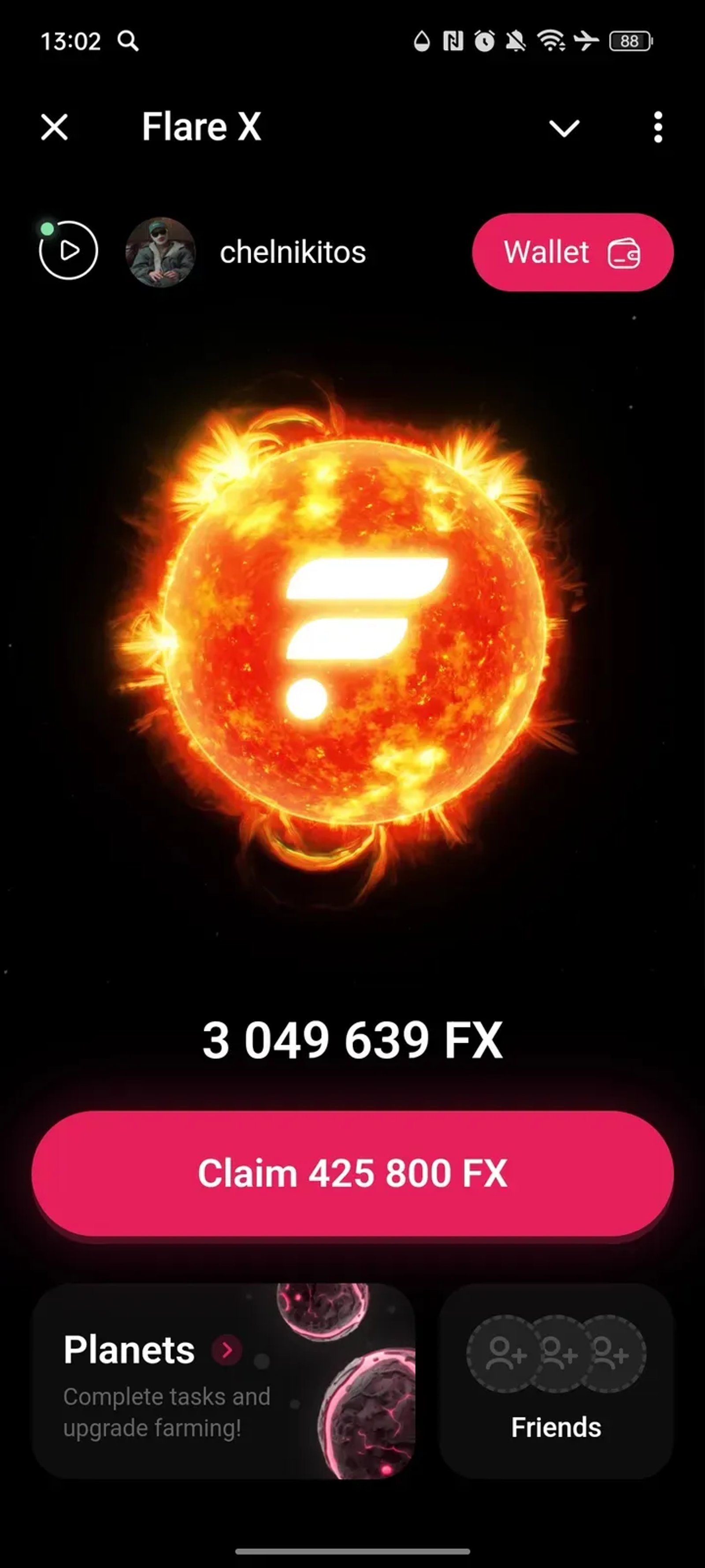 Flare X ☀️ в Телеграм — скриншот 1