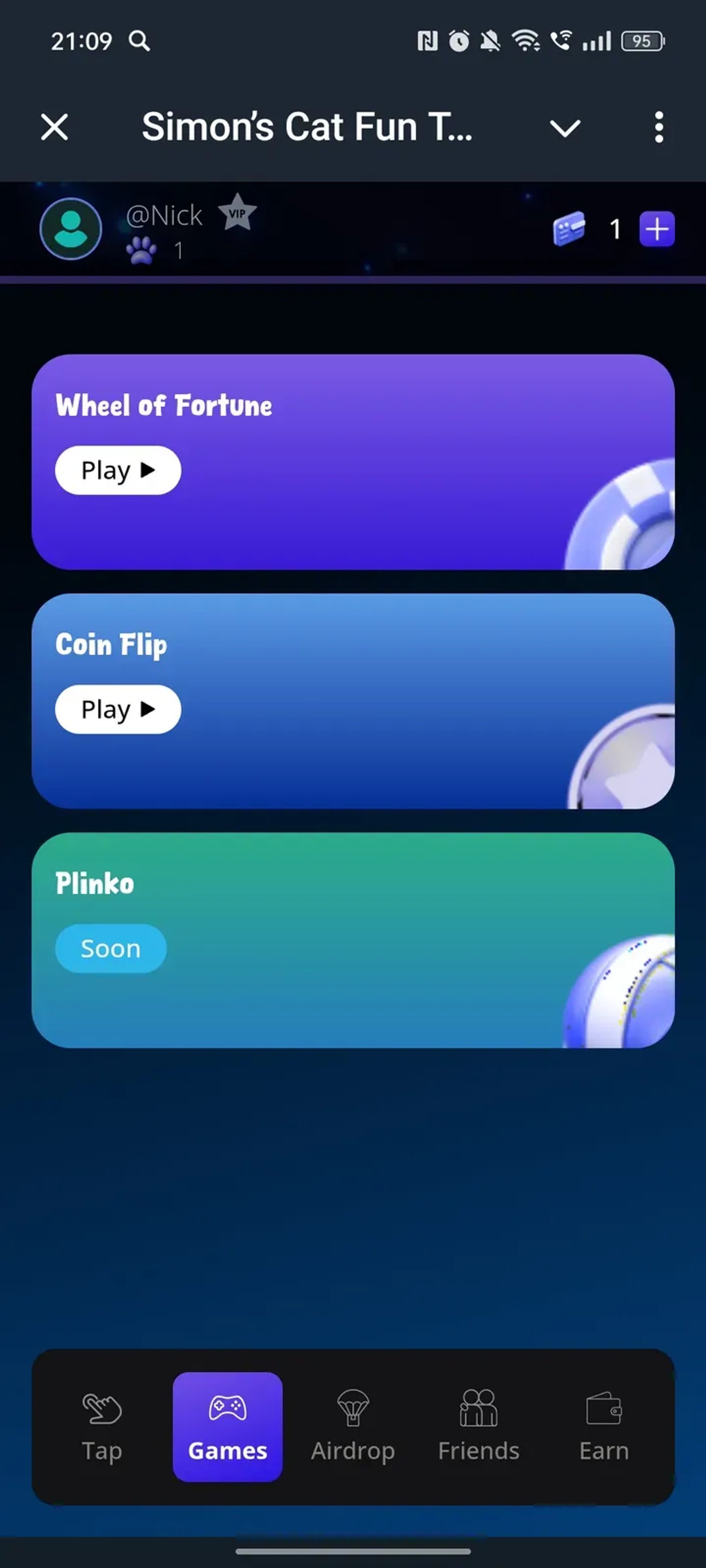 Simon’s Cat Fun Time в Телеграм — скриншот 2