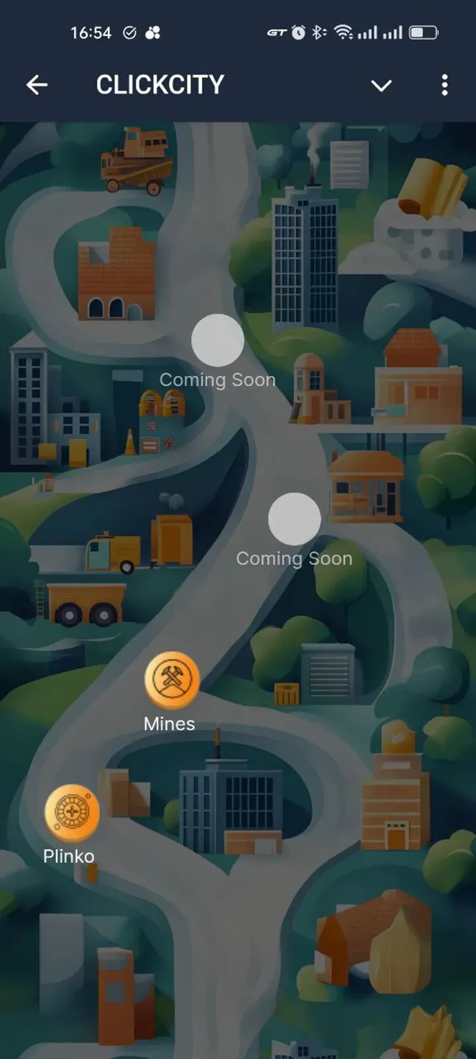 CLICKCITY в Телеграм — скриншот 3